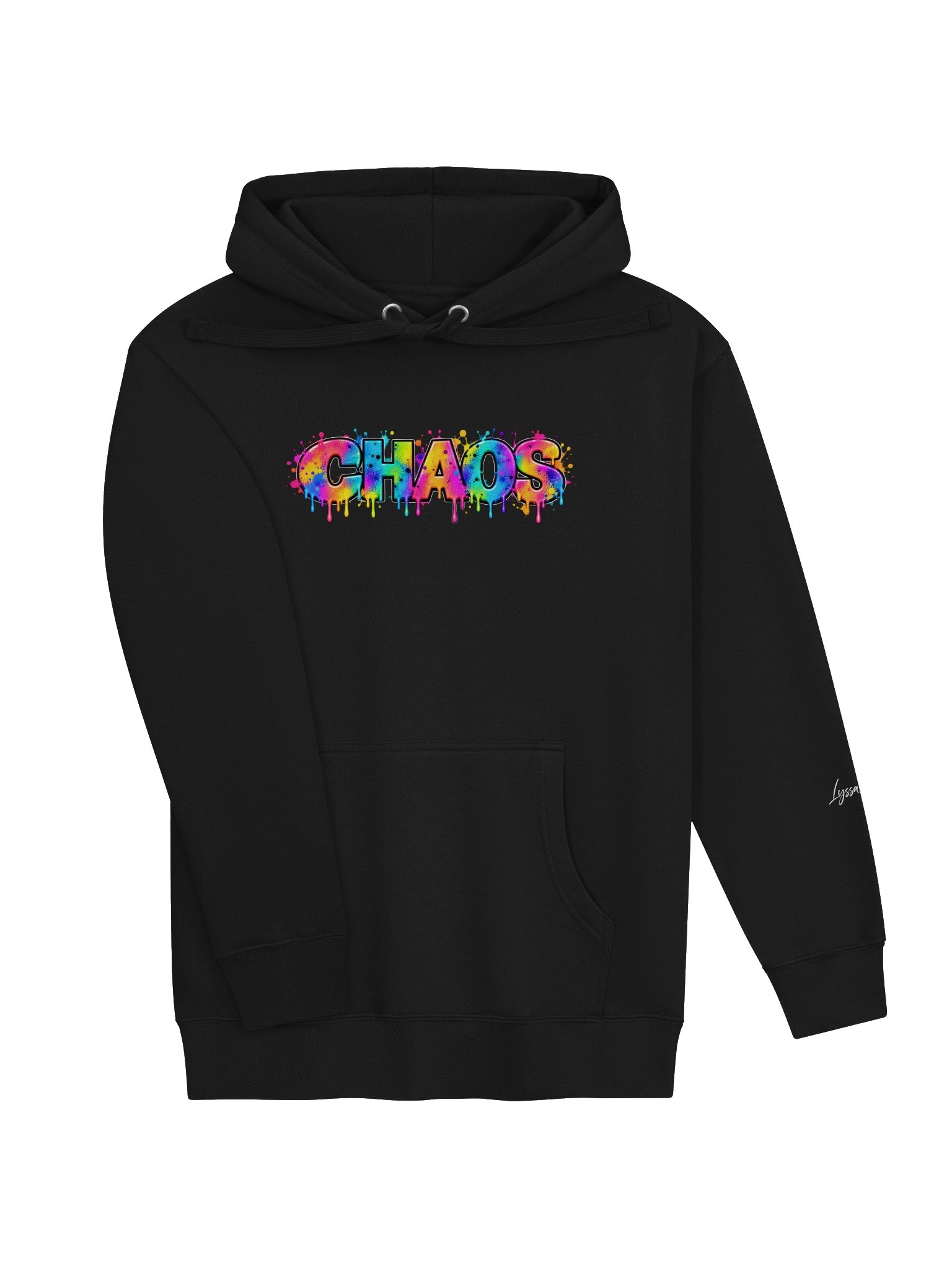 CHAOS Rainbow Graffiti Unisex Hoodie product image (14)