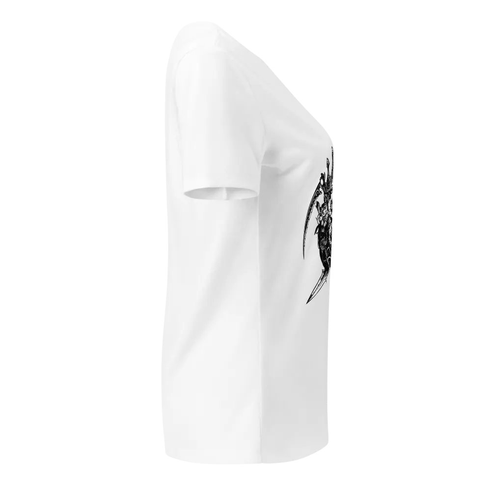 Four Horsemen Logo Bella+Canvas Women's Relaxed V-Neck T-Shirt product image (28)