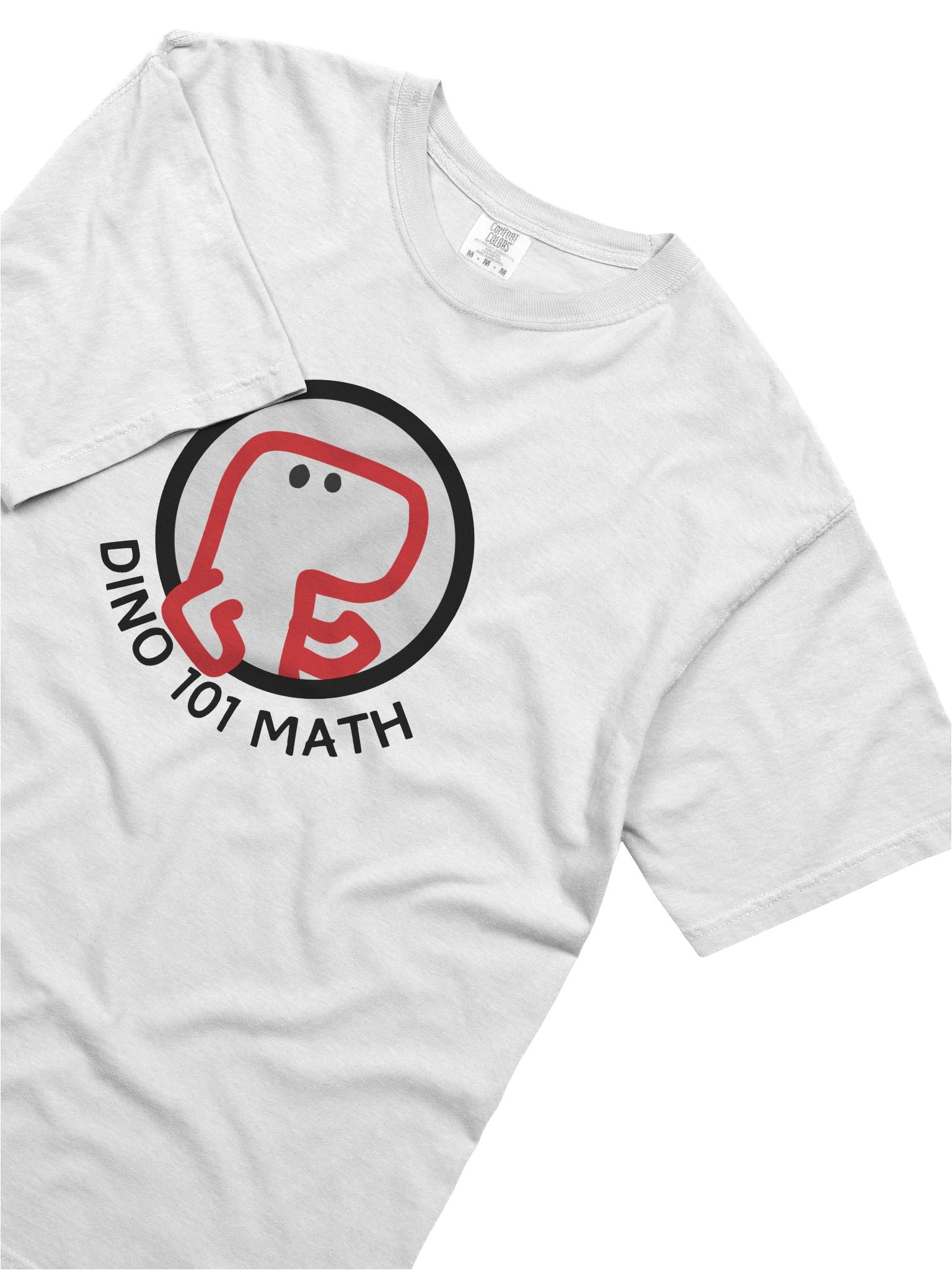 Dino 101 Math T-Shirt product image (9)