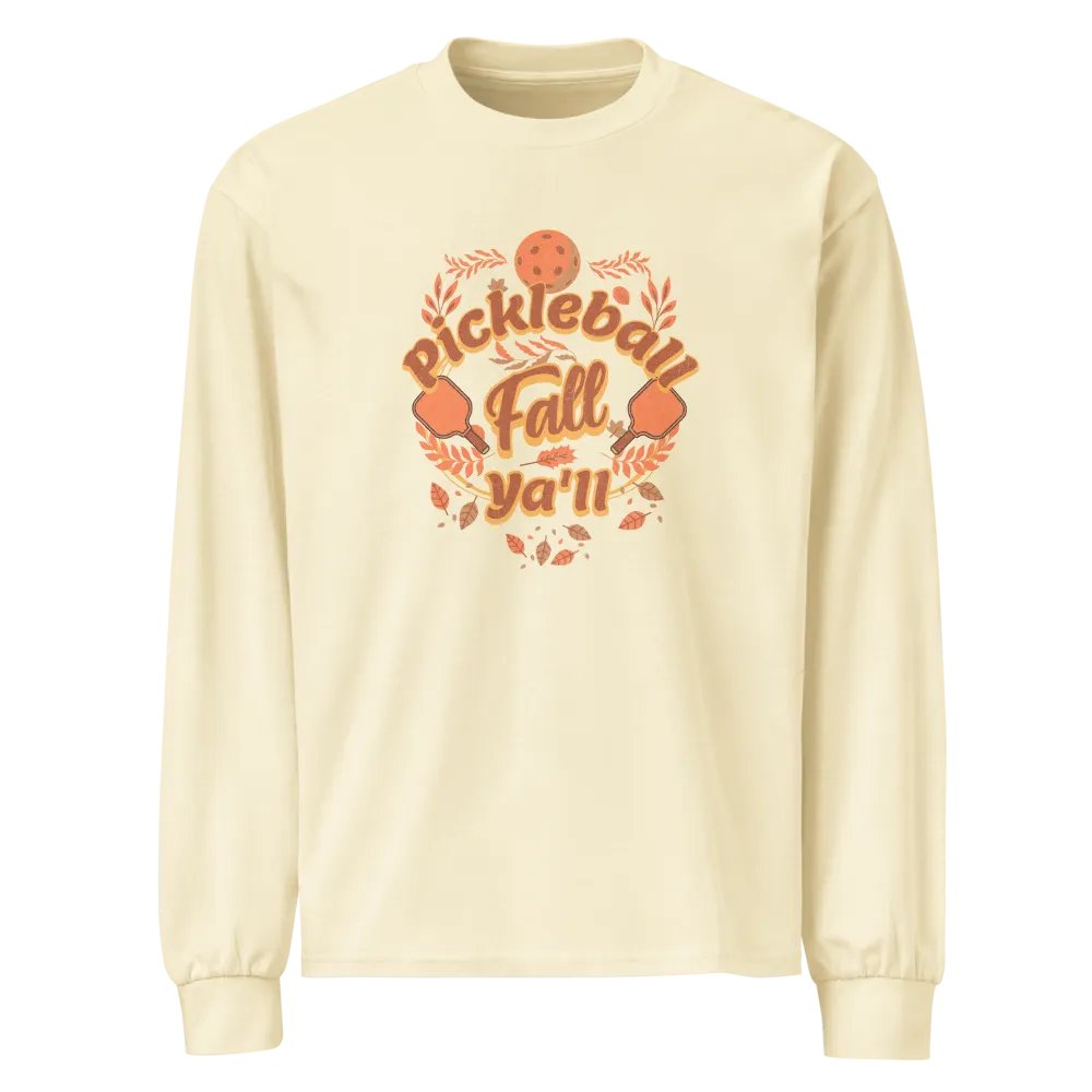 Pickleball Fall Ya’ll Long Sleeve Shirt product image (2)