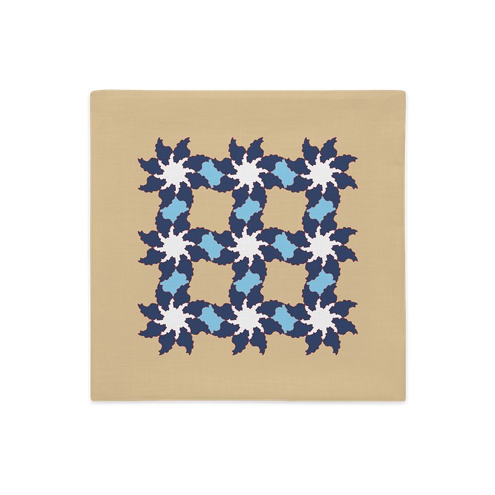 Where Iran Blooms Cushion Cover — Sand product image (2)