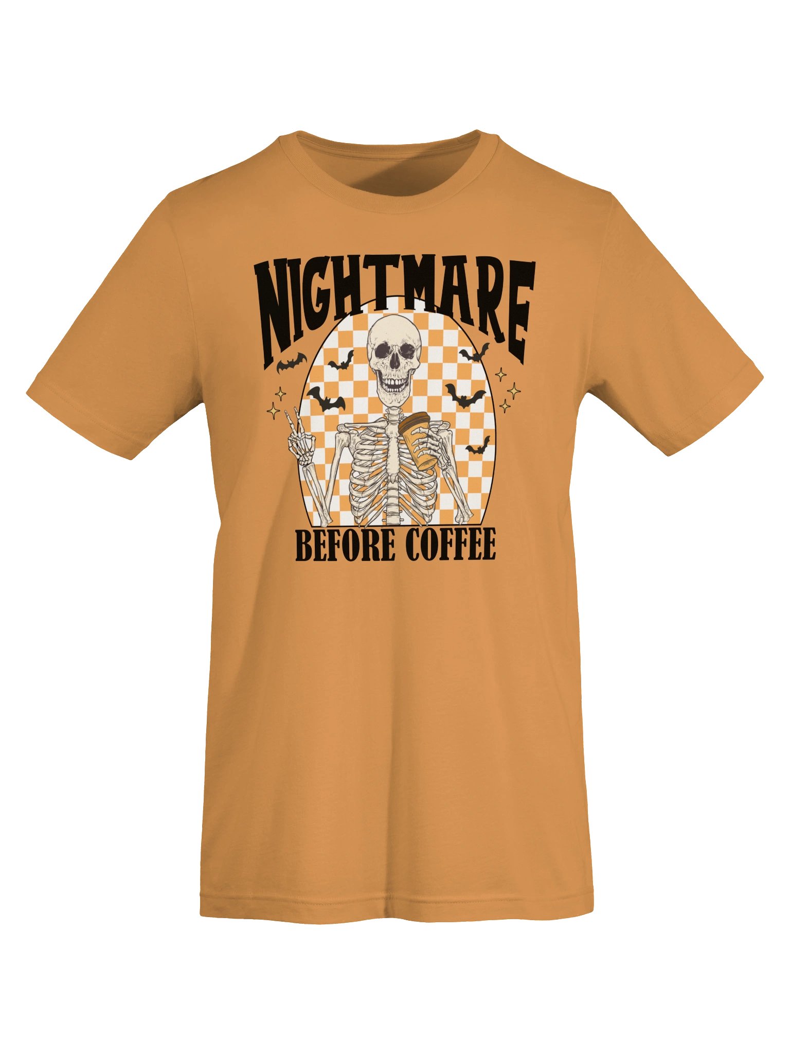 Nightmare Before Coffee T-Shirt | Funny Halloween Coffee Tee product image (43)