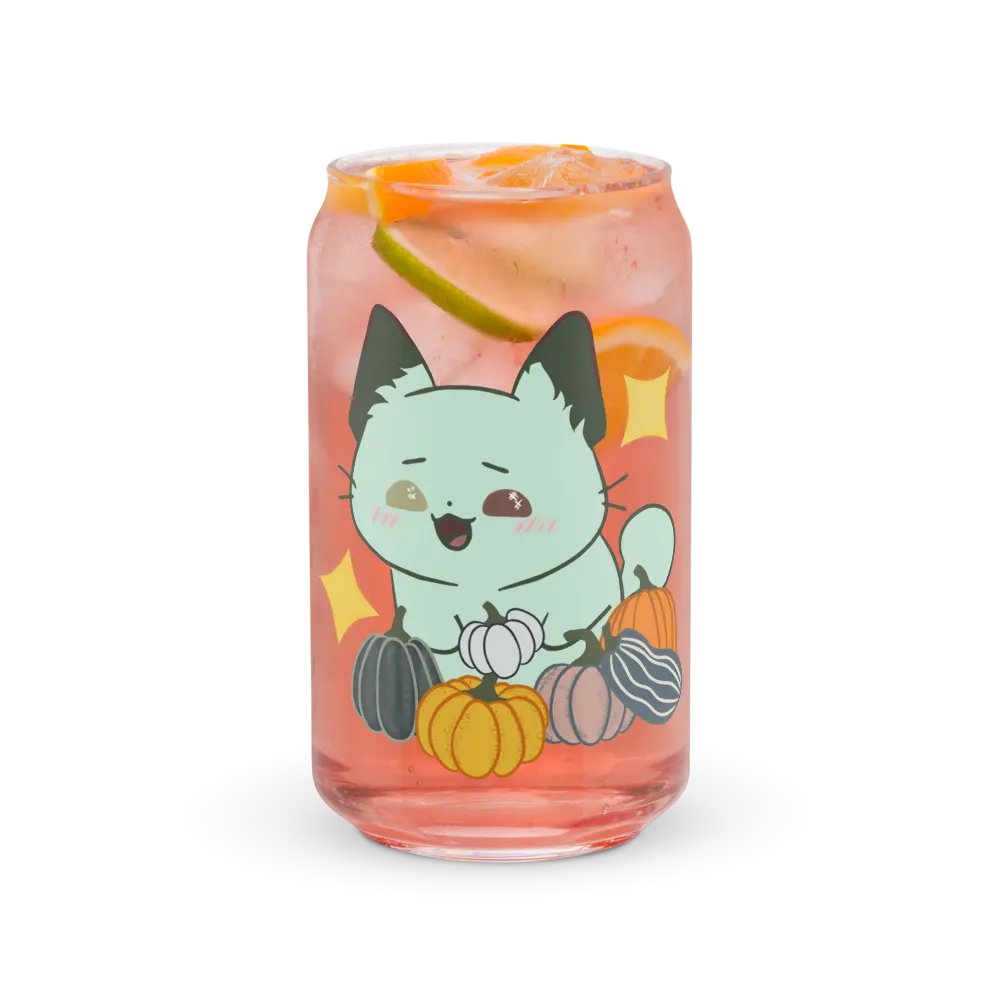 Spoopy Time Pumpkins Can-Shaped Glass product image (7)