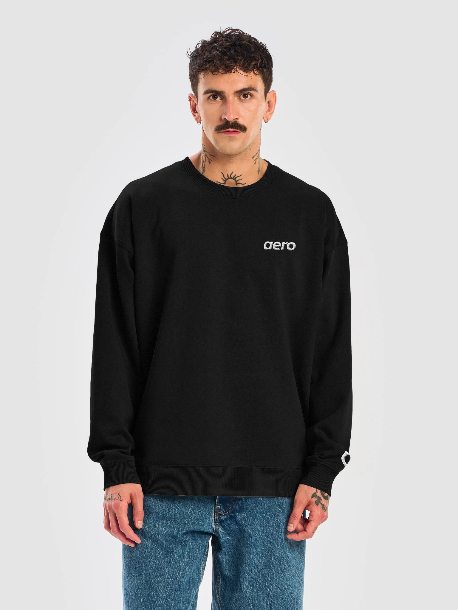 AERO Aero Minimal Wordmark Sweatshirt product image (5)