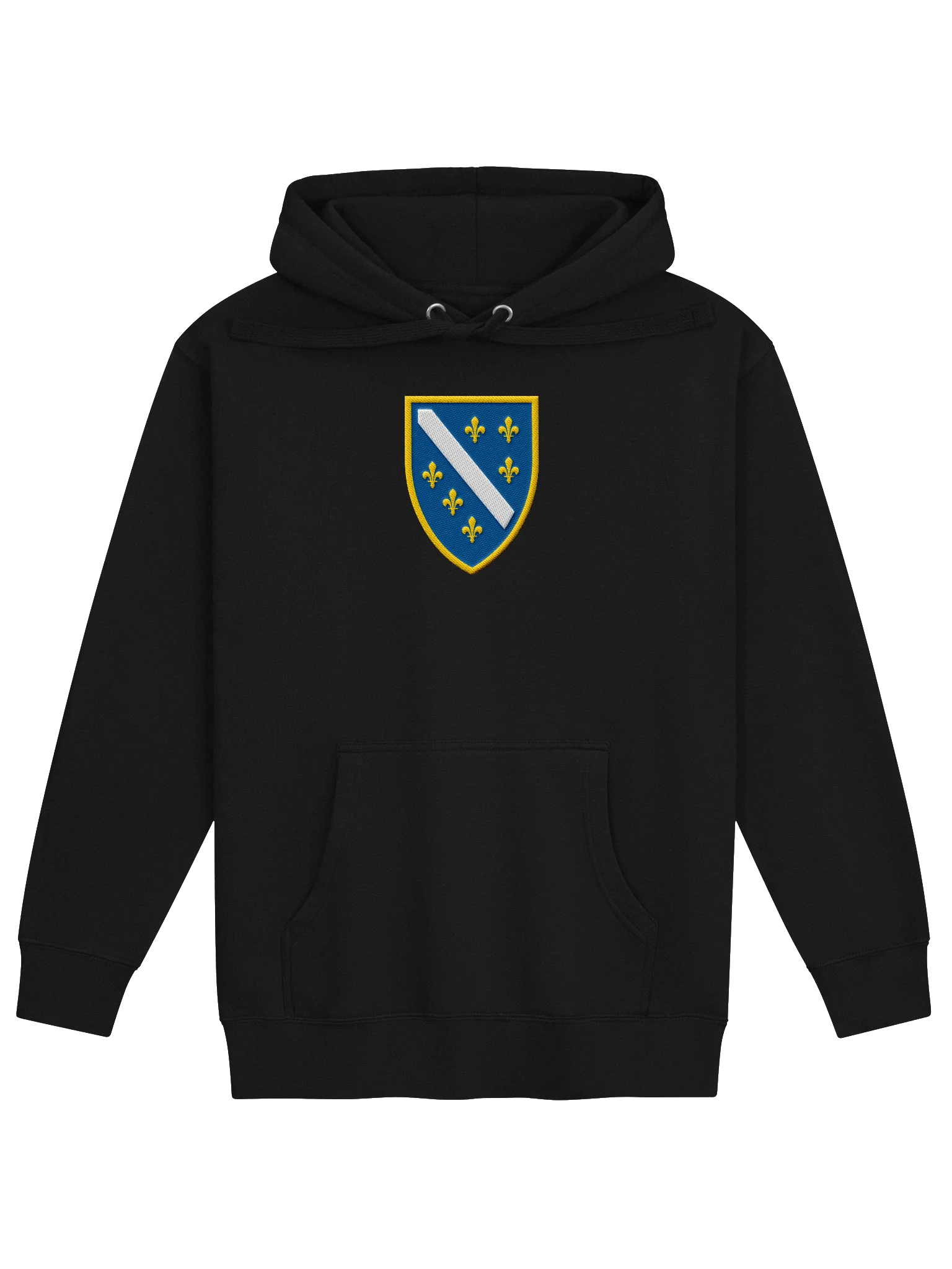 Bosnia Coat Of Arms Large Embroidery Hoodie product image (5)