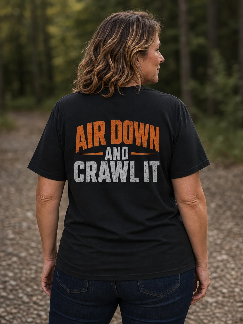 Just Crawl It Graphic Tee – PEJC Orange product image (4)
