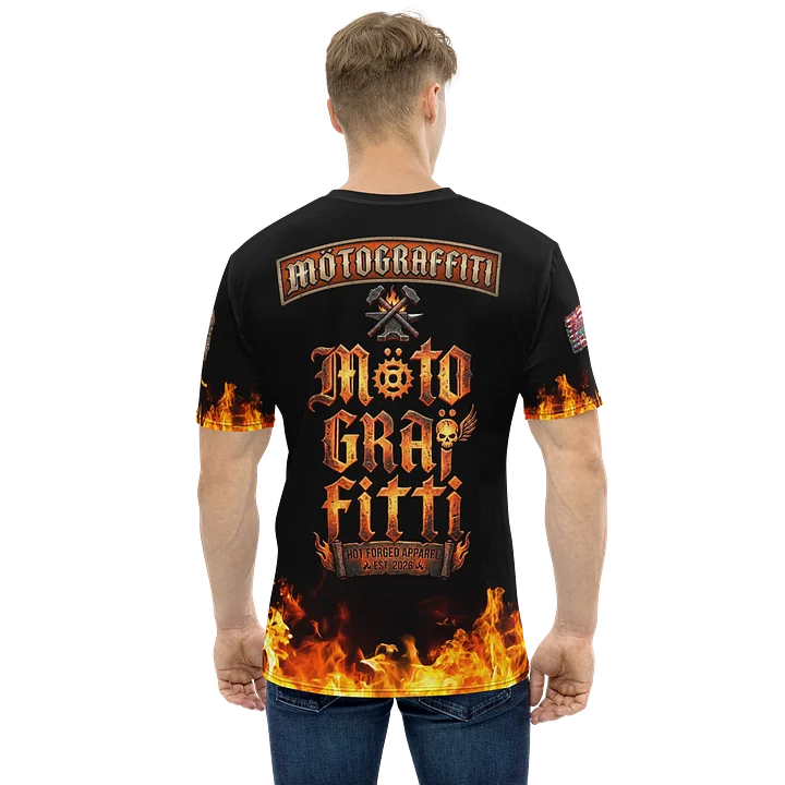 MötoGraffitti Forged Iron Tee product image (1)