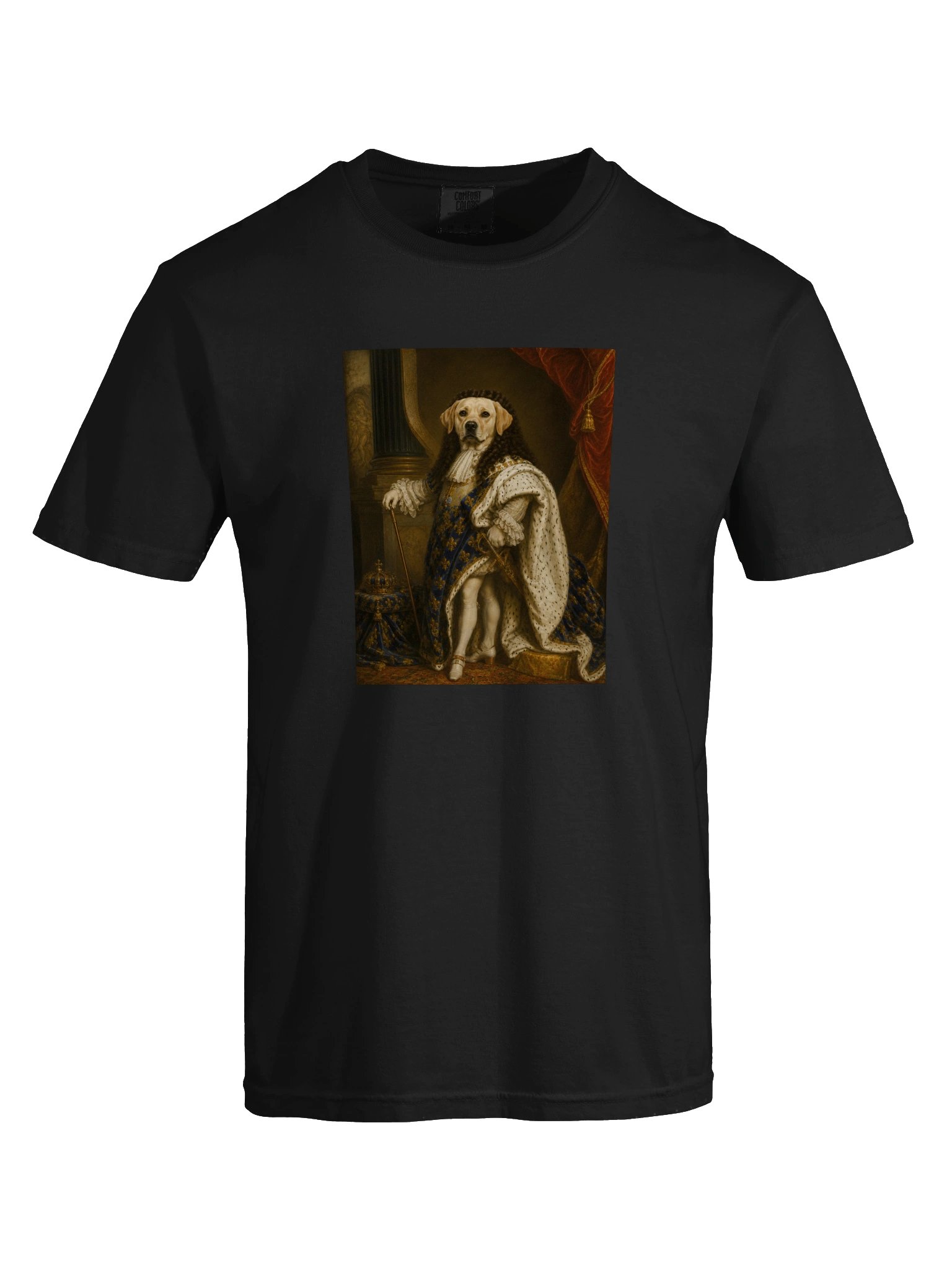 Labrador Retriever Portrait of Louis XIV T-Shirt product image (4)