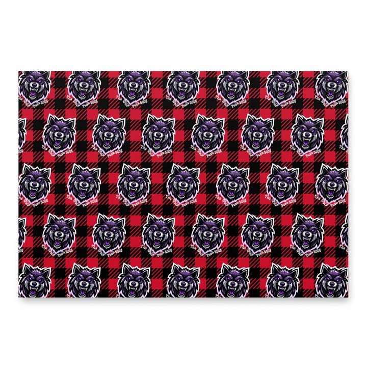 Fierce Wolf Pack Wrapping Paper Set product image (1)