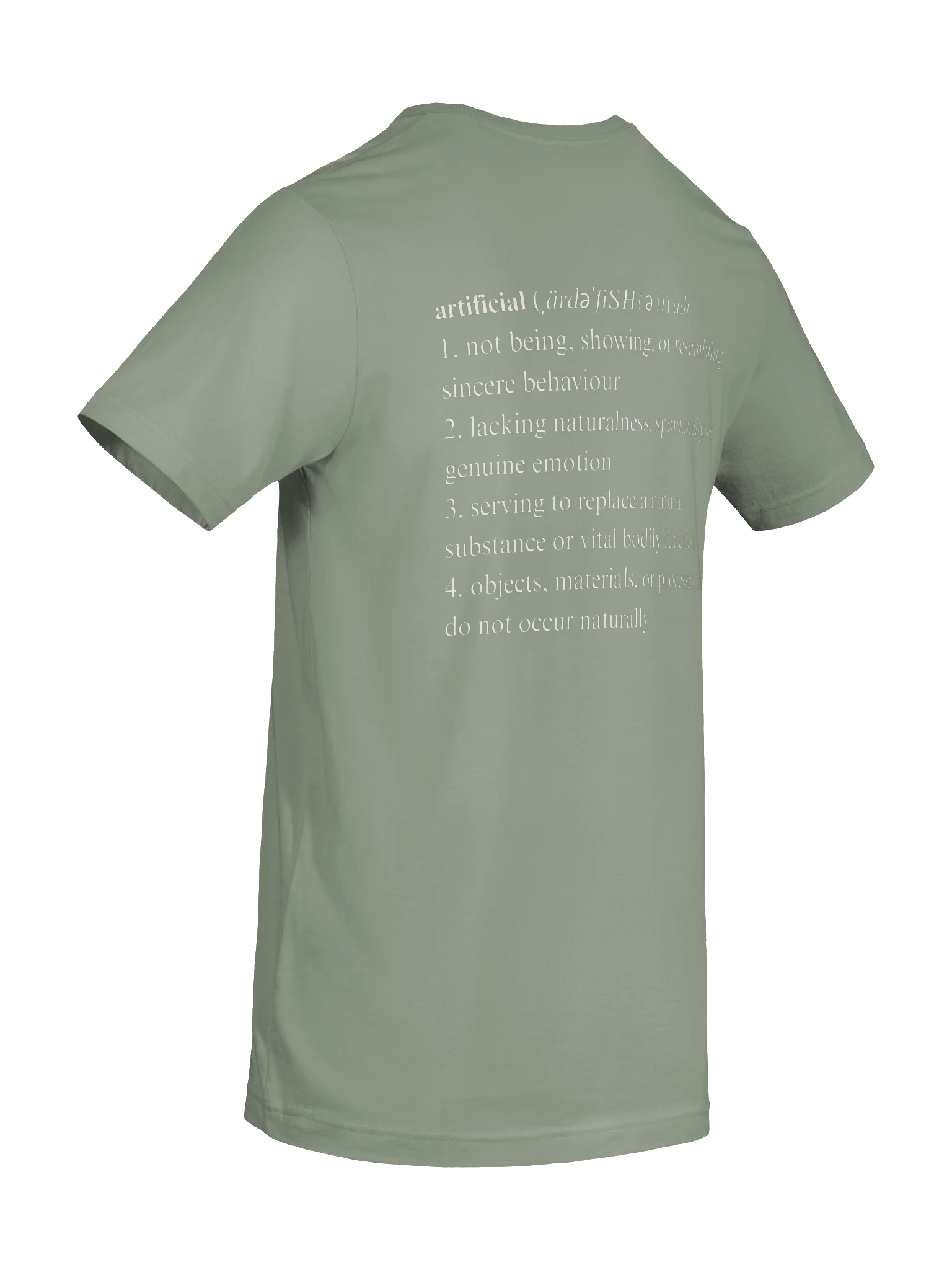 'no artificial ingredients' tee product image (22)