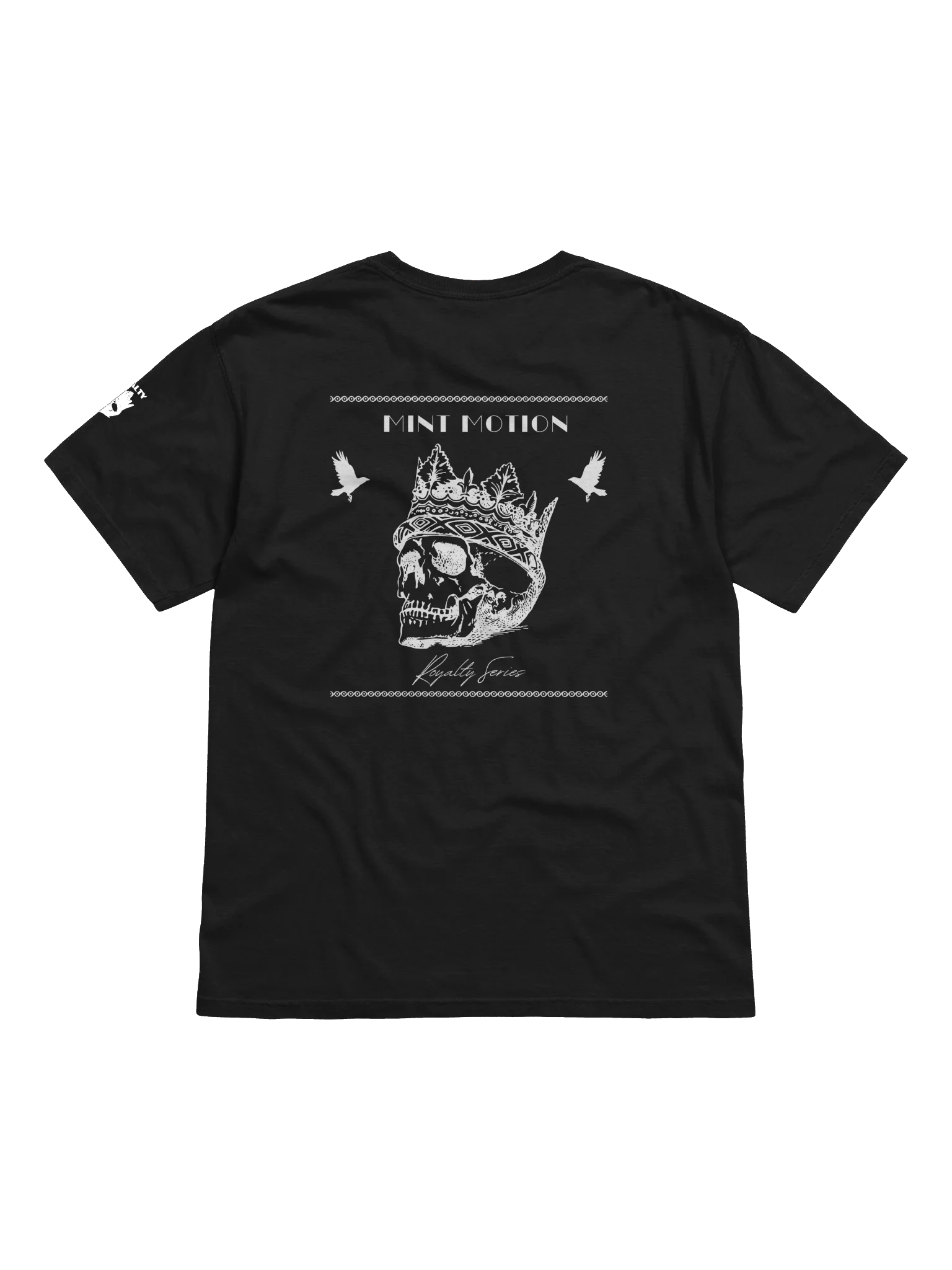 White Print Royalty Series Premium Cotten Tee product image (12)