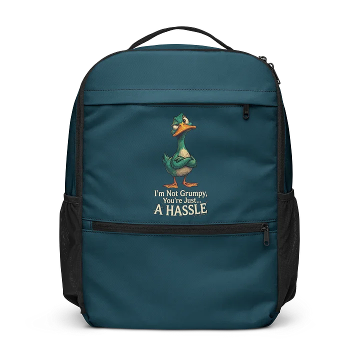 "I'm Not Grumpy" Premium Everyday Backpack – Stylish, Durable & Fun product image (1)