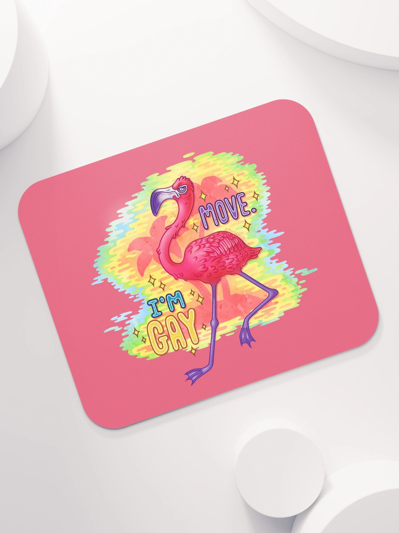 Move, I'm Gay Mousepad product image (7)