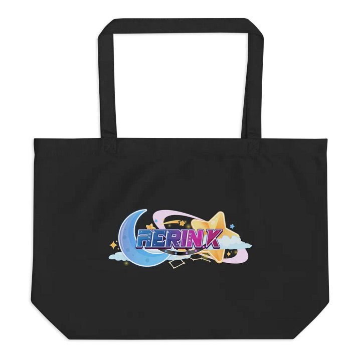 Aerin K. Logo Cotton Tote Bag product image (1)