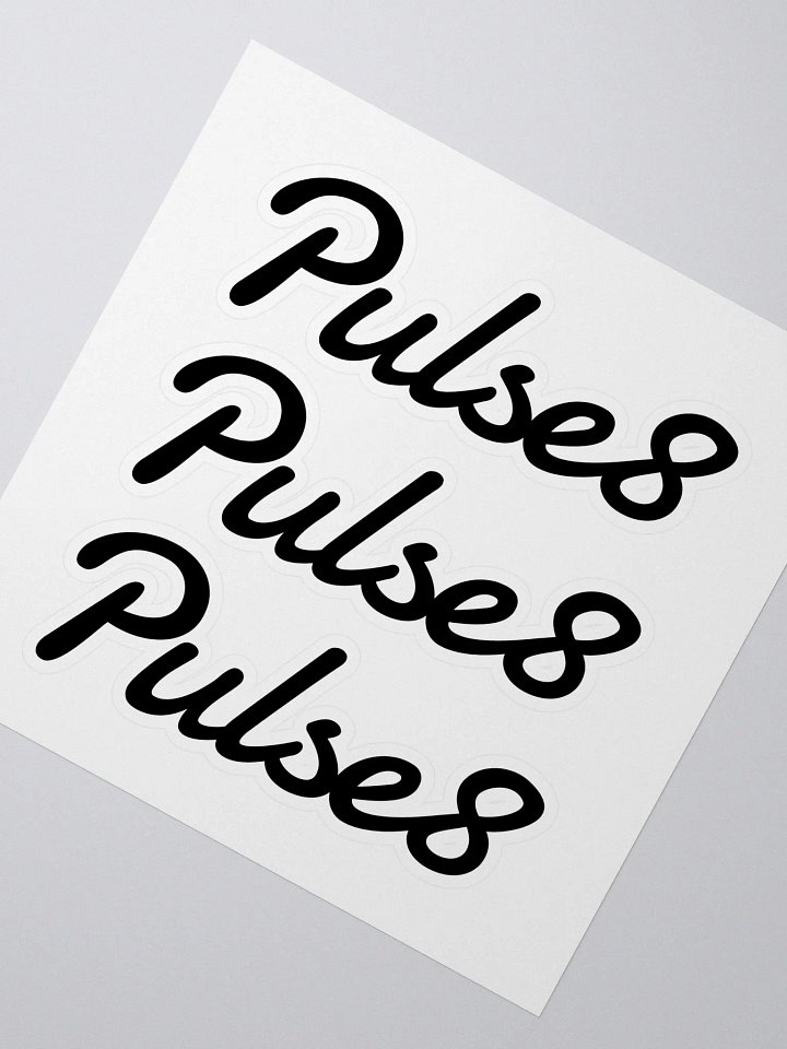3x Classic Logo Stickers (Medium) product image (2)