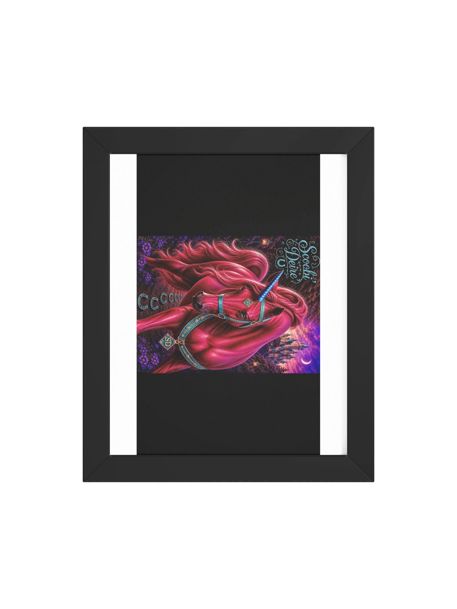 Scoobi' Deire' — Enchanted Castle Framed Poster product image (10)
