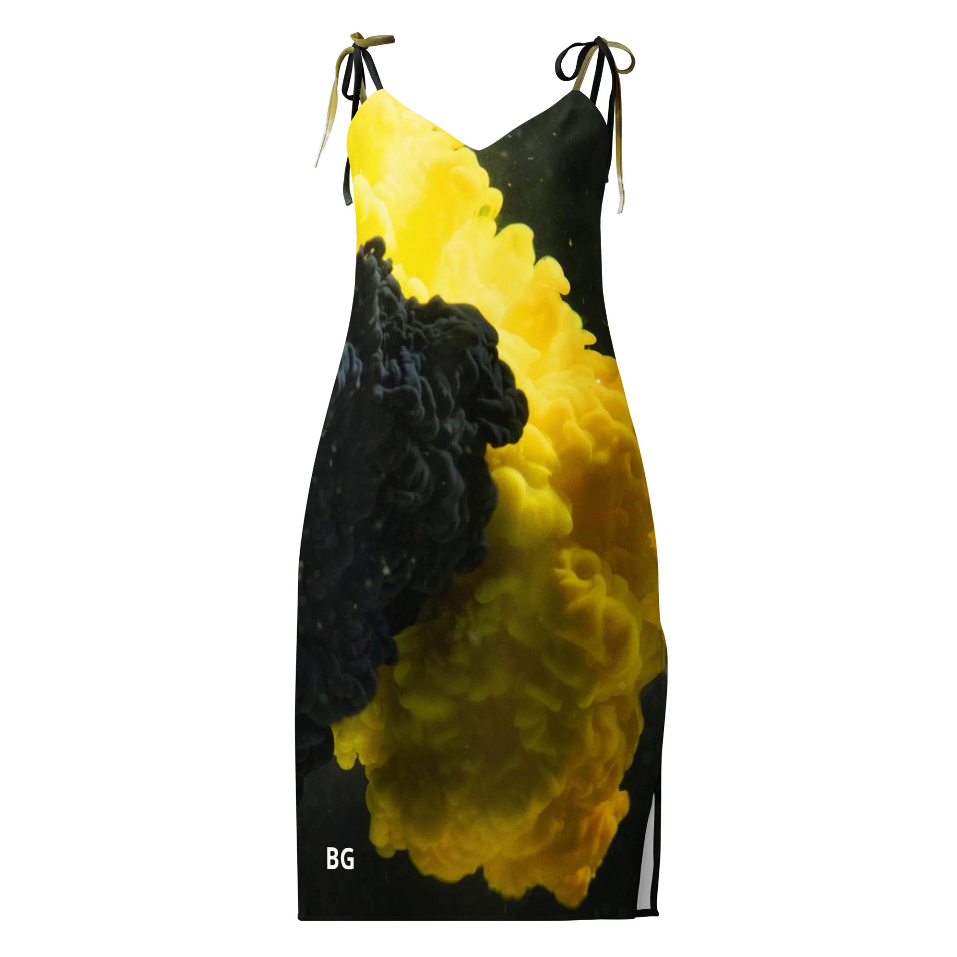 'Moods I' Chiffon Slip Dress product image (2)