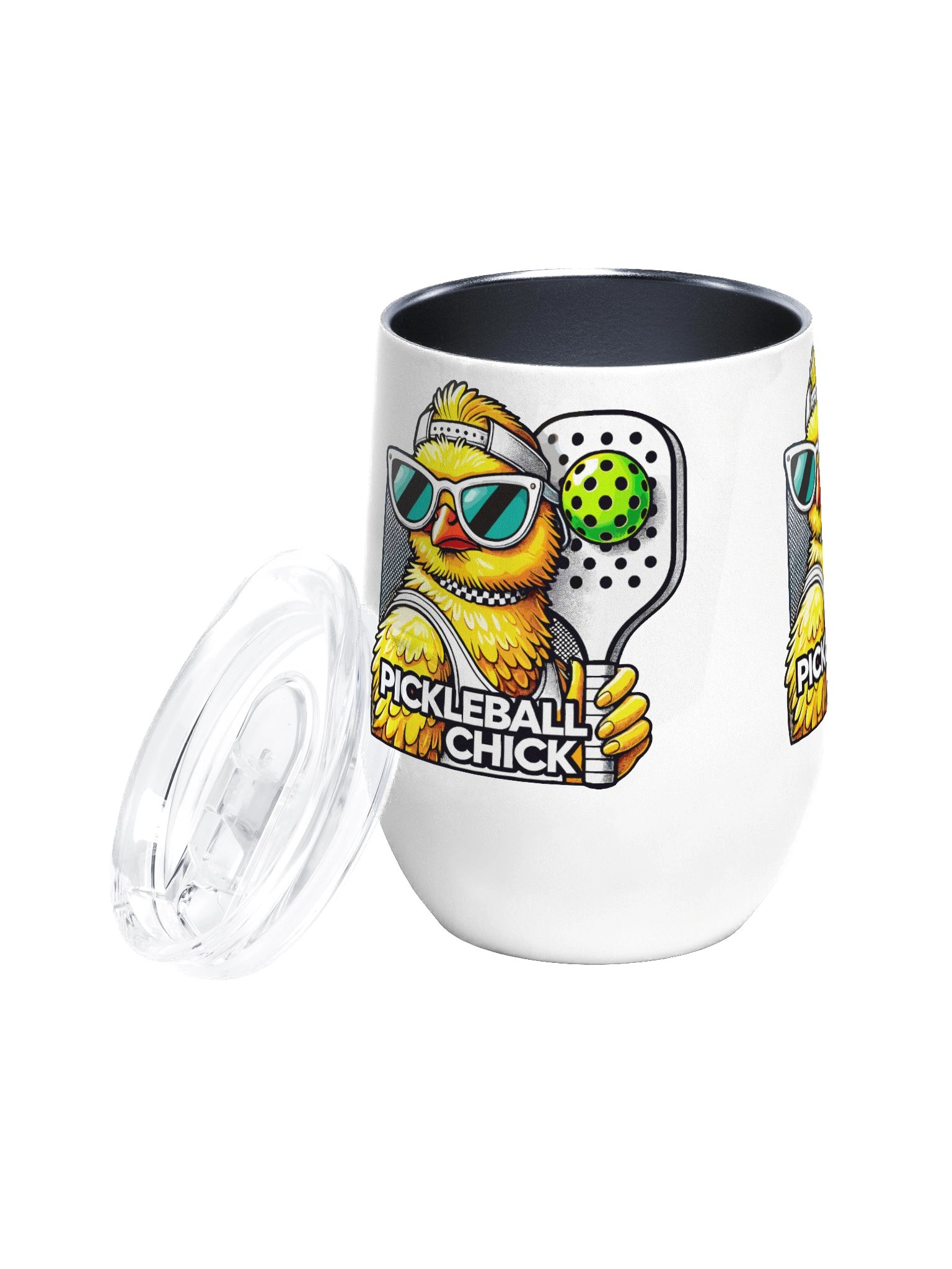 PICKLEBALL CHICK Wine Tumbler product image (2)