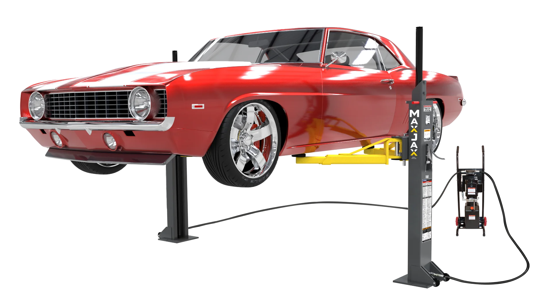 MaxJax M7K Portable Two-Post Car Lift - 7,000-Lb Capacity product image (10)