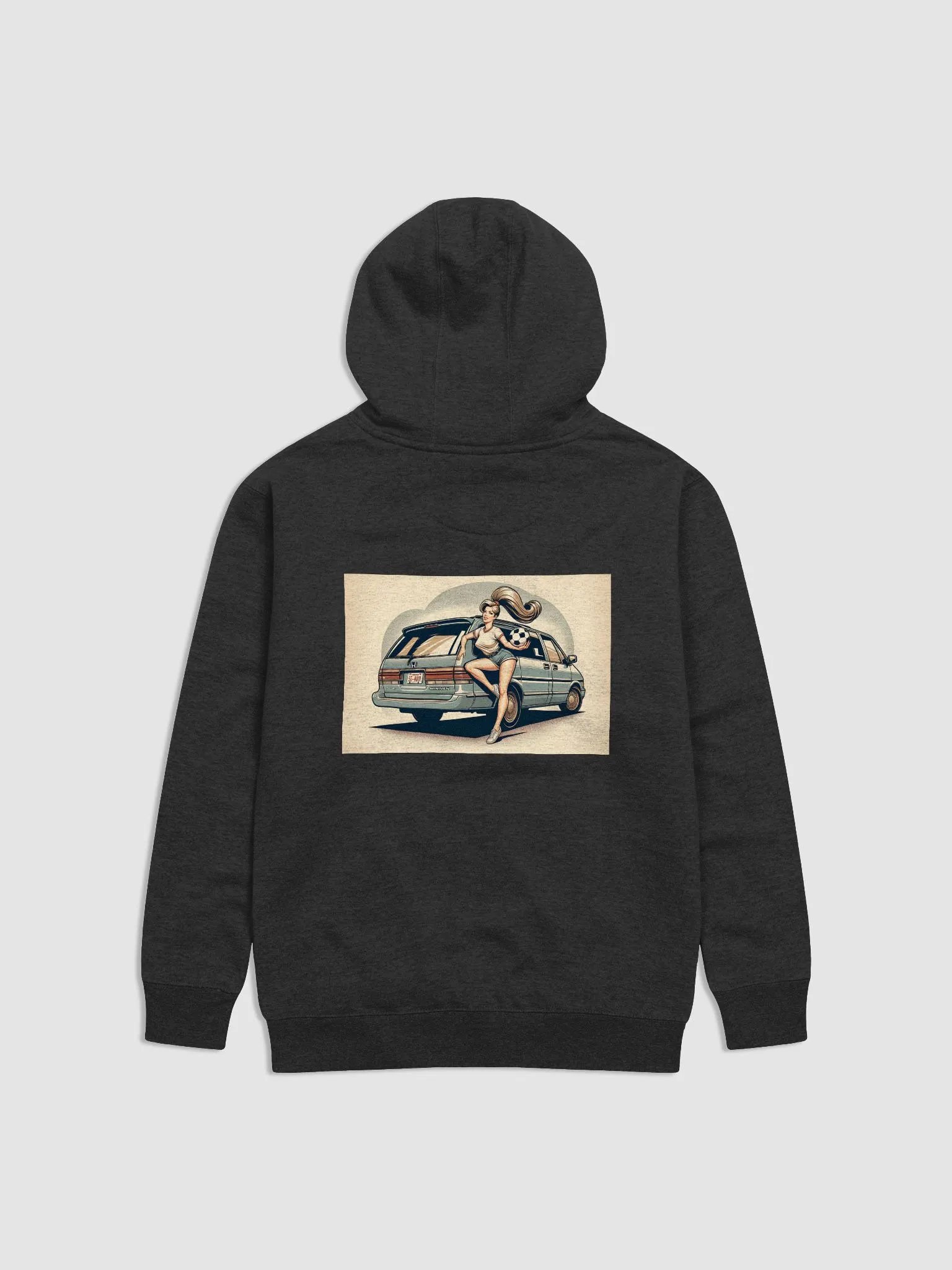 I ❤️ Soccer Moms Hoodie product image (2)