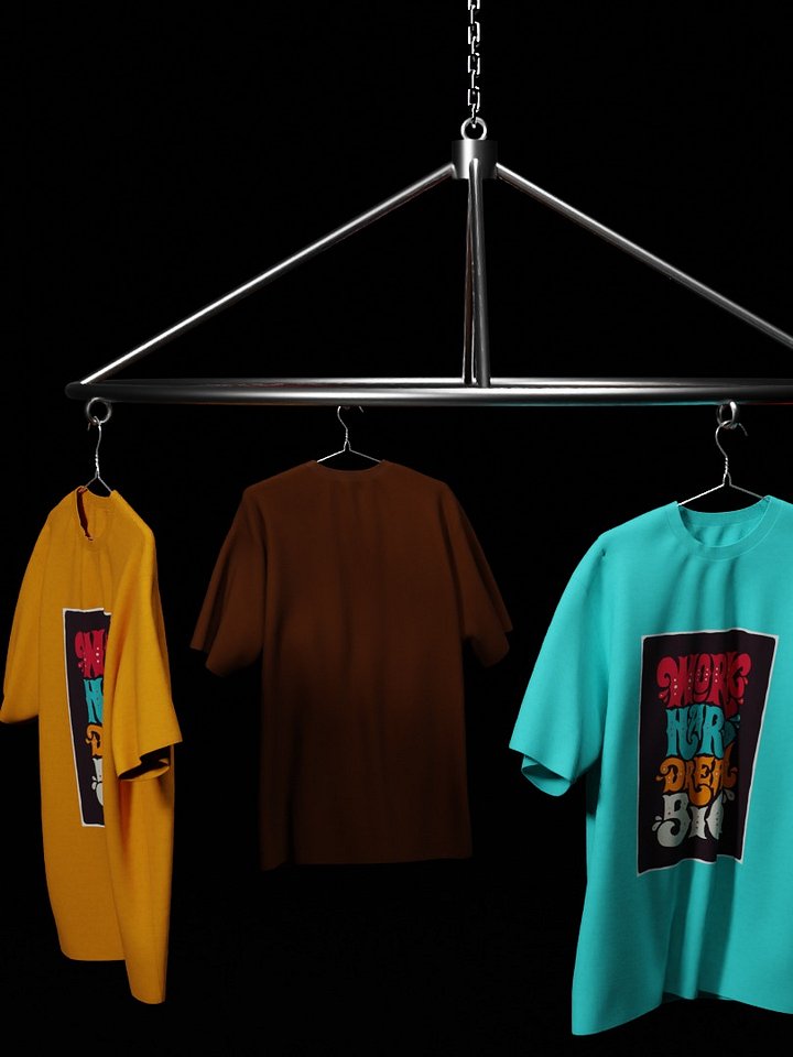 Tshirt Mockup Hanger Rotation Animation product image (1)