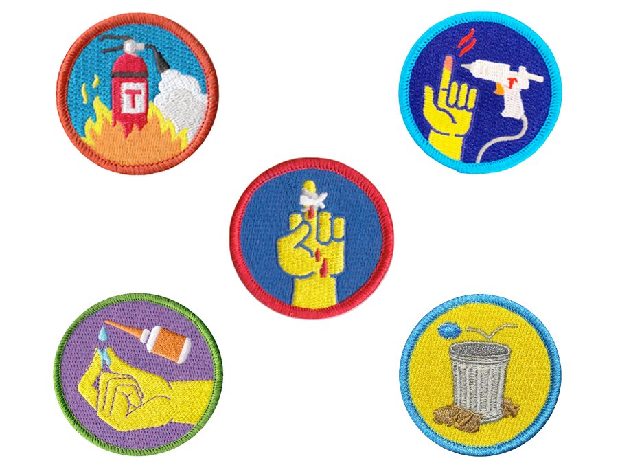 Sh*t Happens (de)Merit Badge Bundle product image (1)