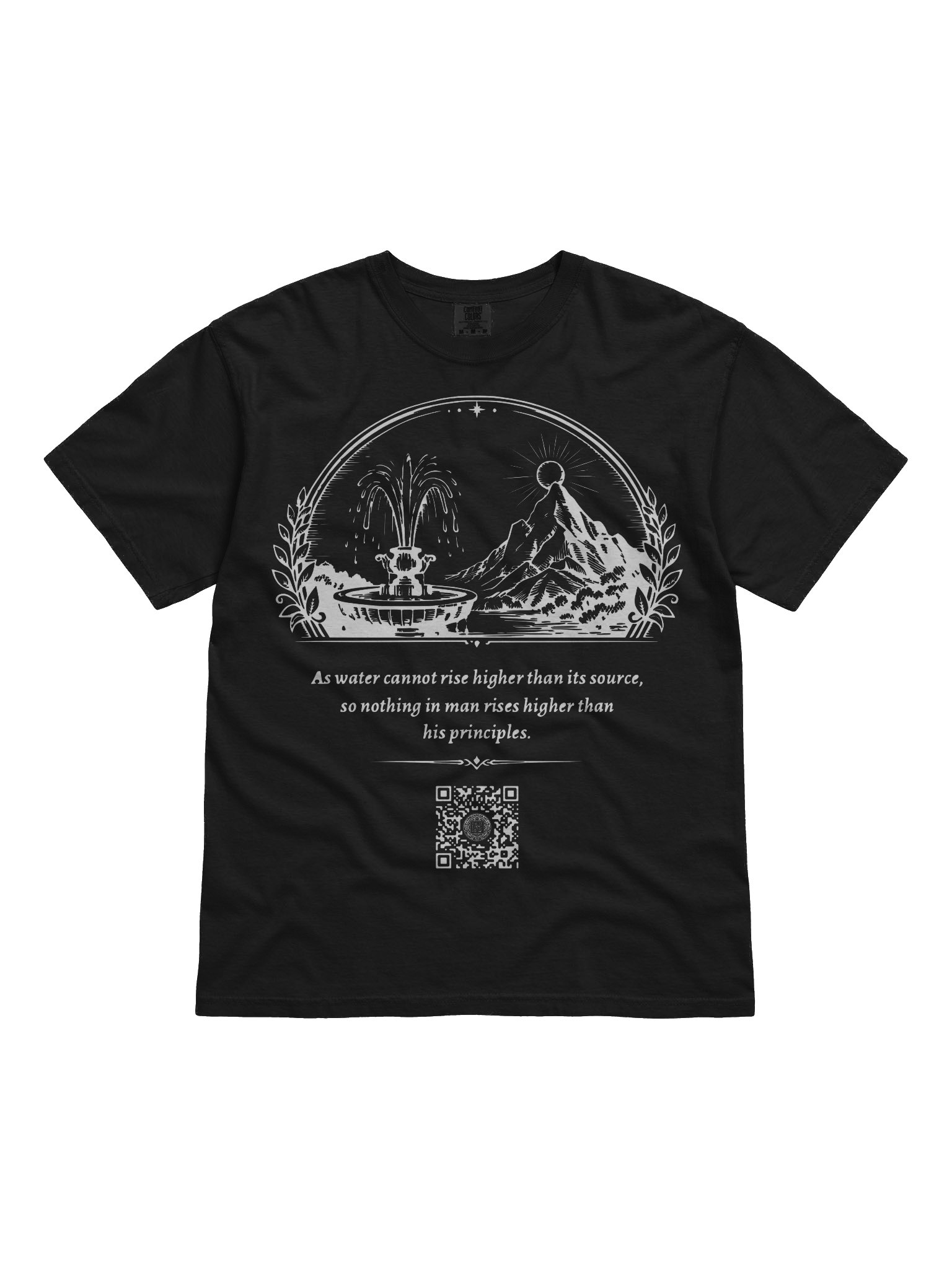 Waterworks of Grace (White on Black/Color) product image (1)