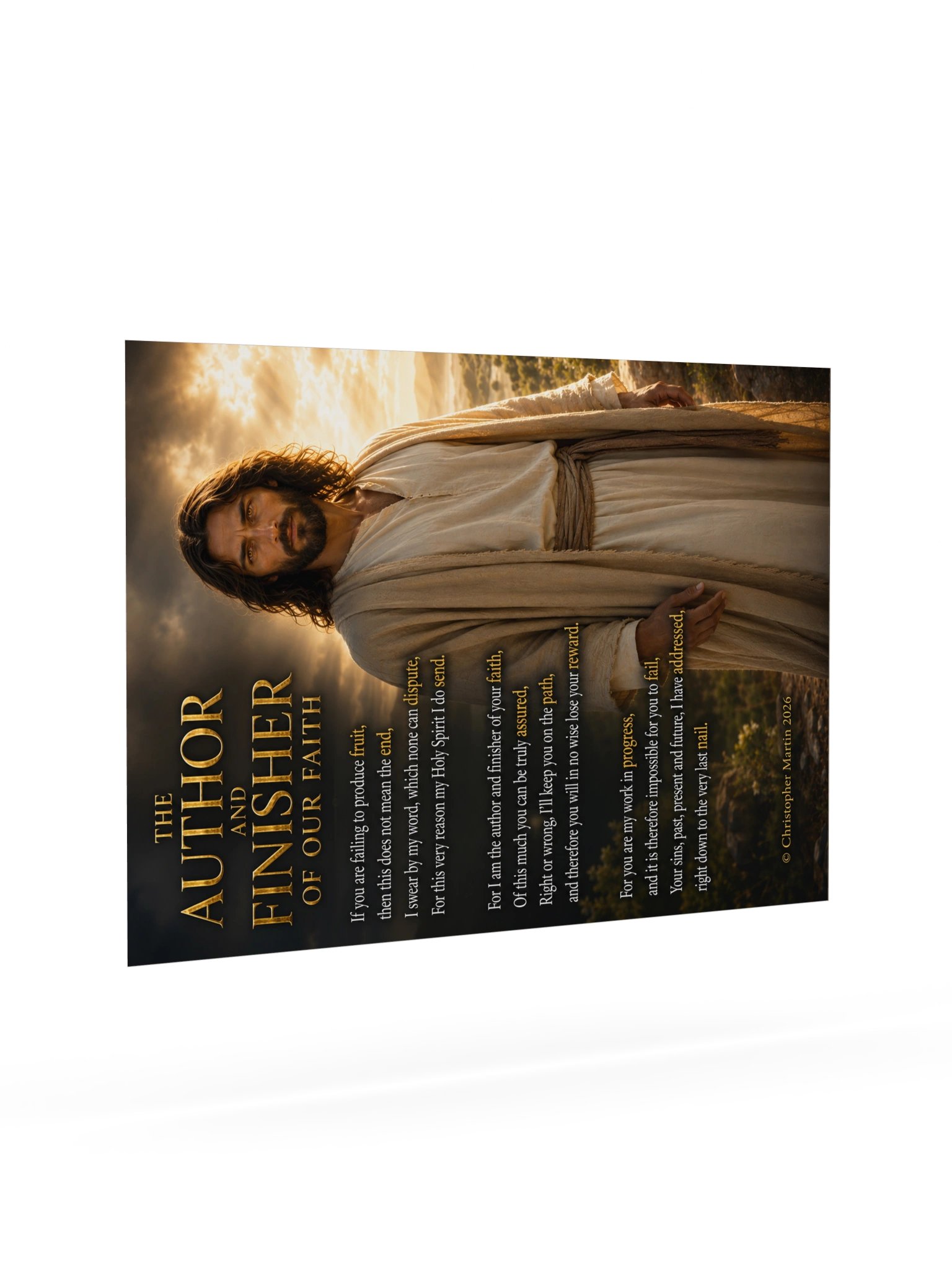 The author and finisher of our faith product image (7)