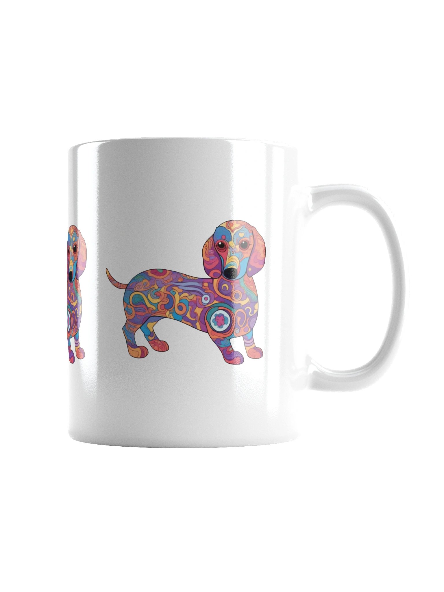 Psychedelic Dachshund #2 - Mug product image (3)