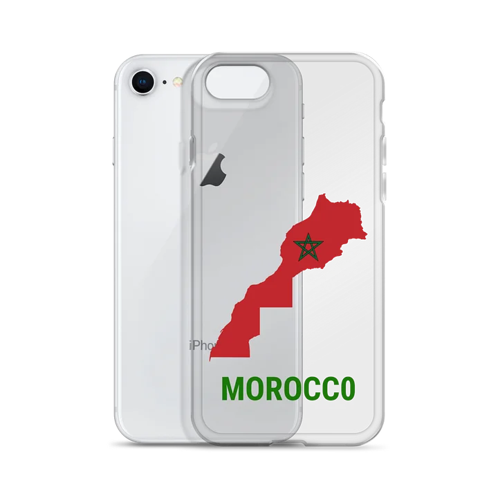 Morocco 2026 World Cup Flag iPhone Tough Case - Morocco Soccer Phone Cover - Dual Layer Protective Case product image (2)