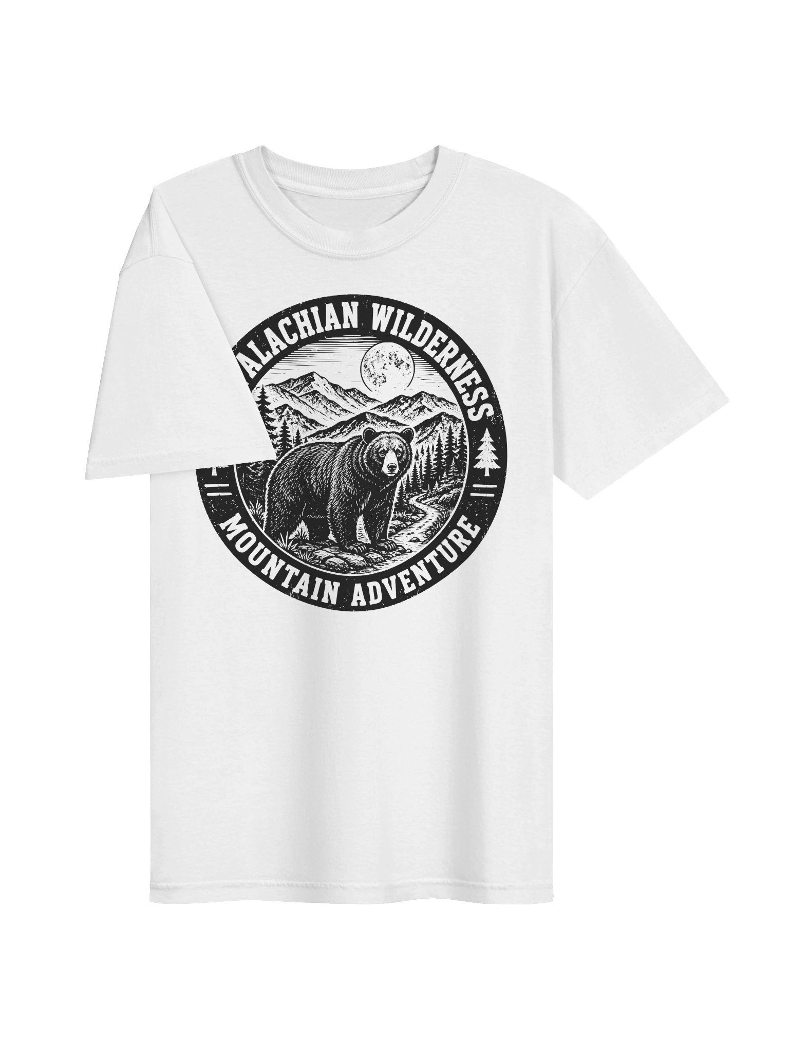 Appalachian Wilderness Bear T-Shirt | Vintage Mountain Outdoor Tee product image (17)
