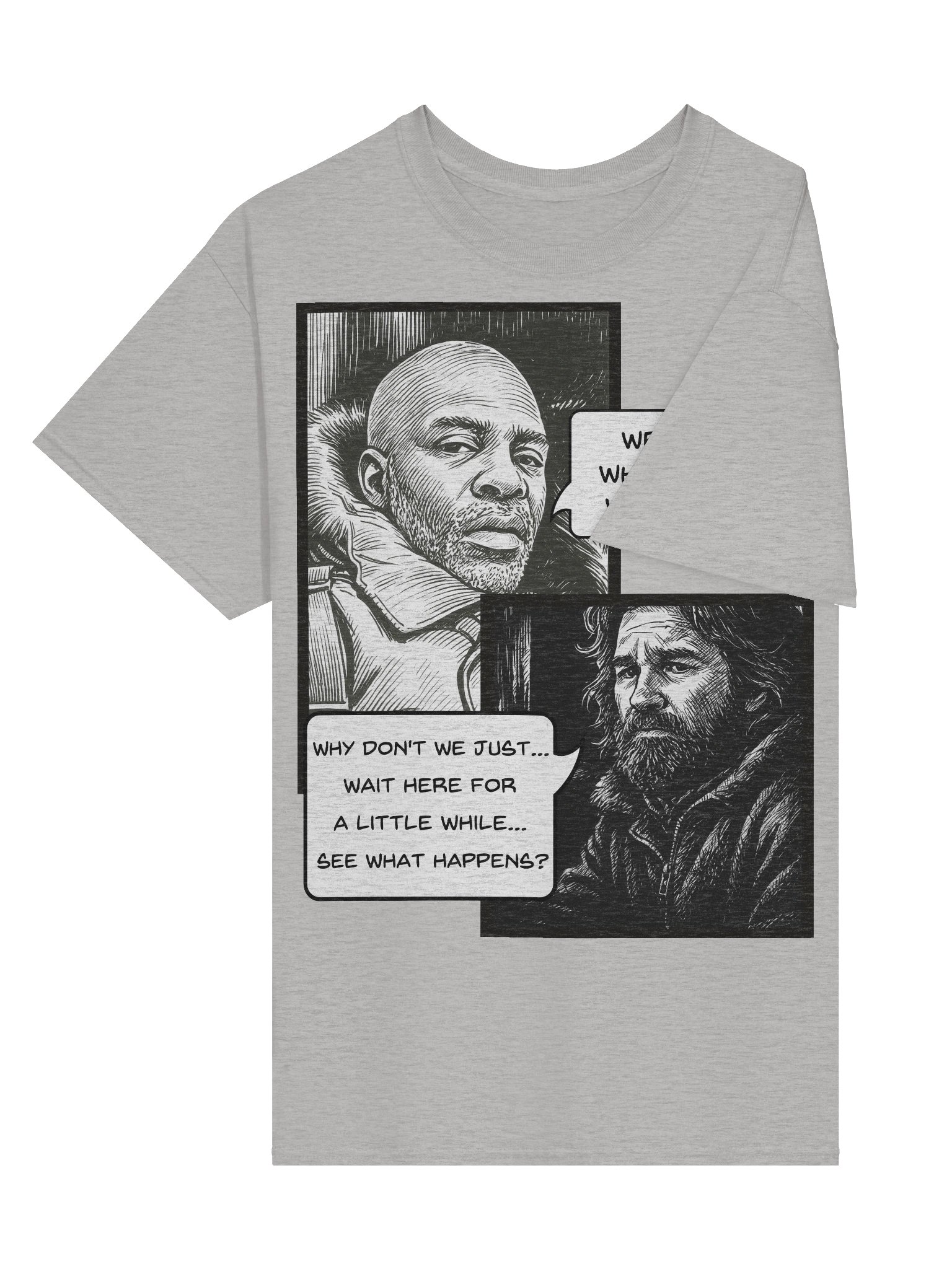 The Thing inspired Wait Here Scene Tee product image (99)