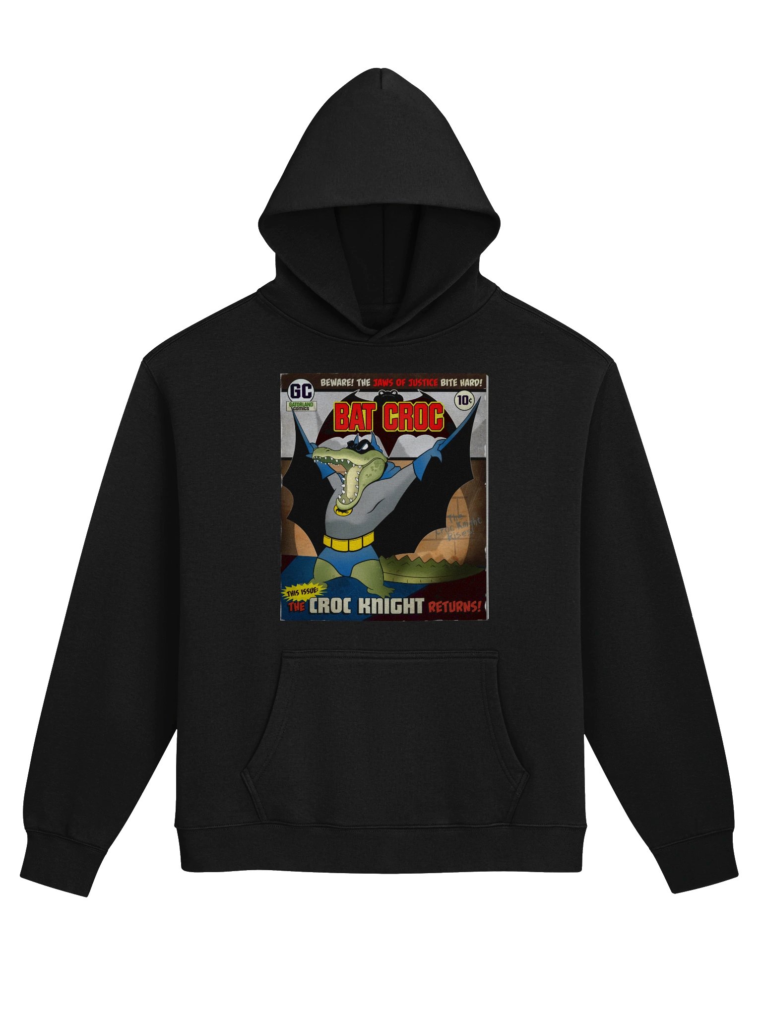 Bat Croc Oversized Hoodie product image (1)