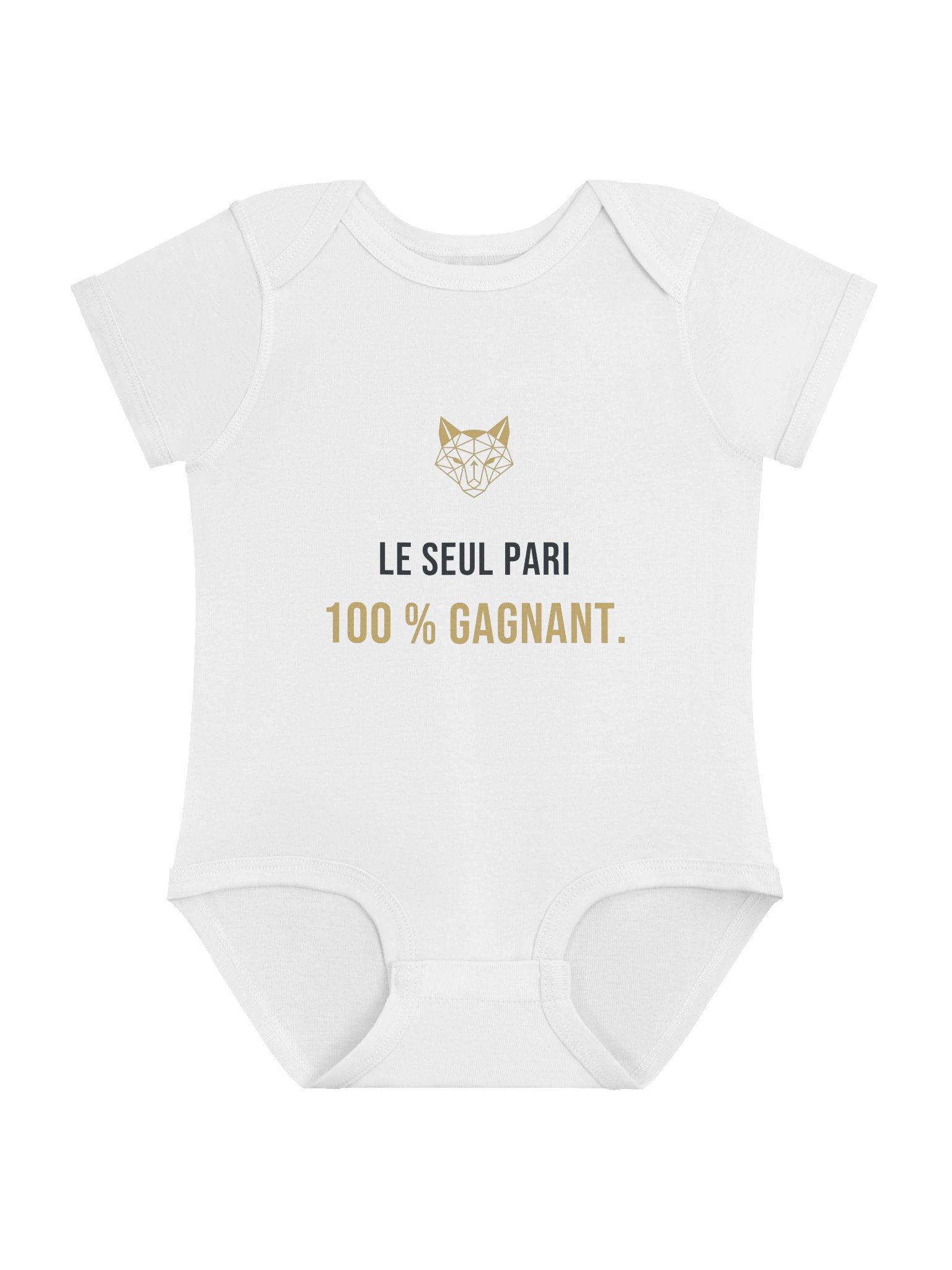 Body bébé — « Le seul pari 100 % gagnant » product image (1)