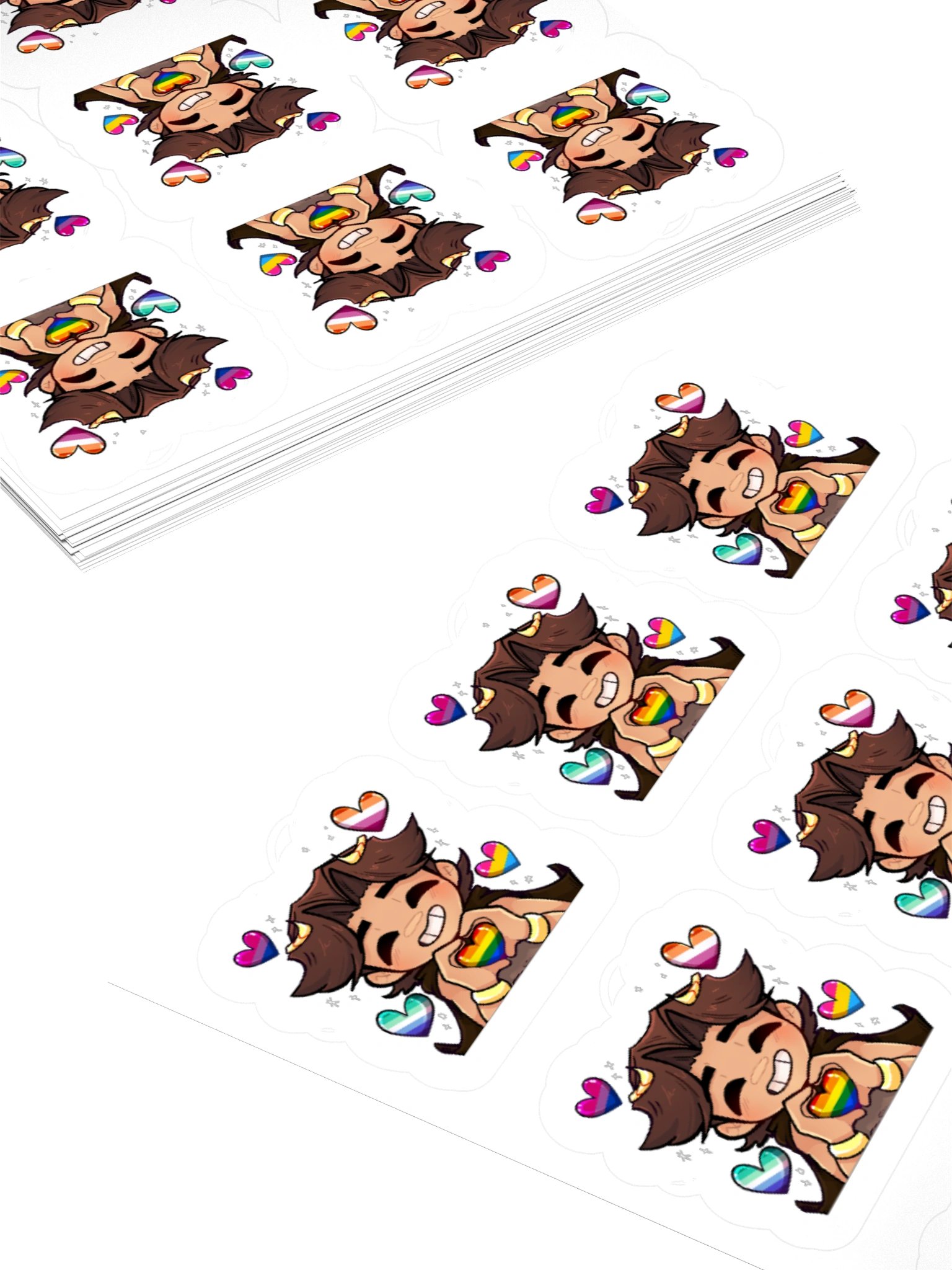 Nukeri Emote Sticker Set - 9x Pride product image (10)
