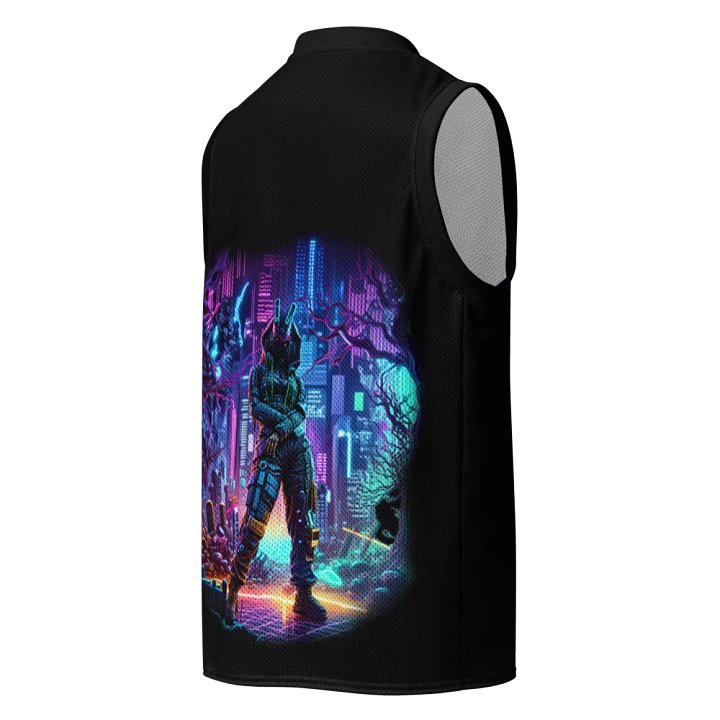 Cyber Dream Basketball Jersey product image (1)