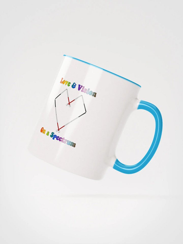 Love & Vision Spectrum Colorful Coffee Mug product image (2)