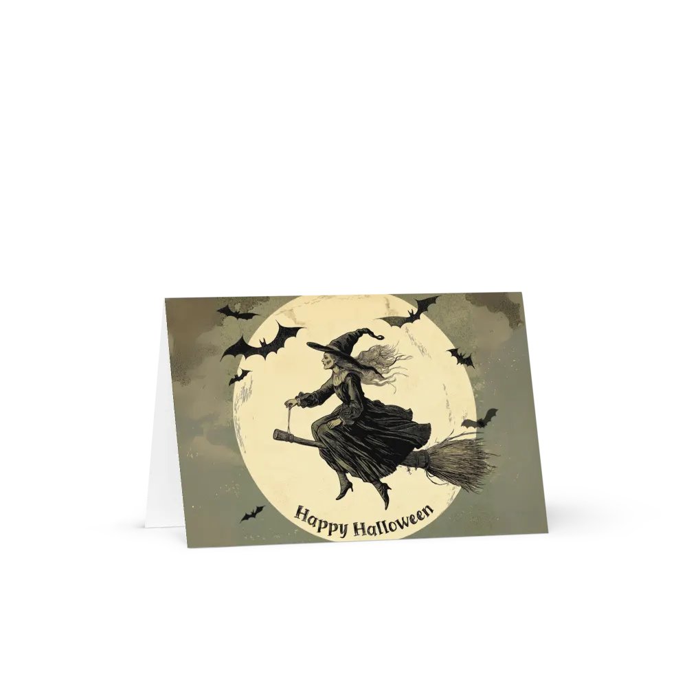 Moonlit Witch Greeting Card product image (2)