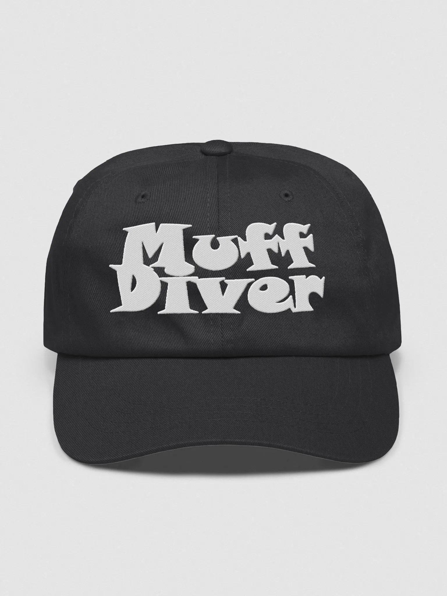 Muff Diver White Text product image (2)