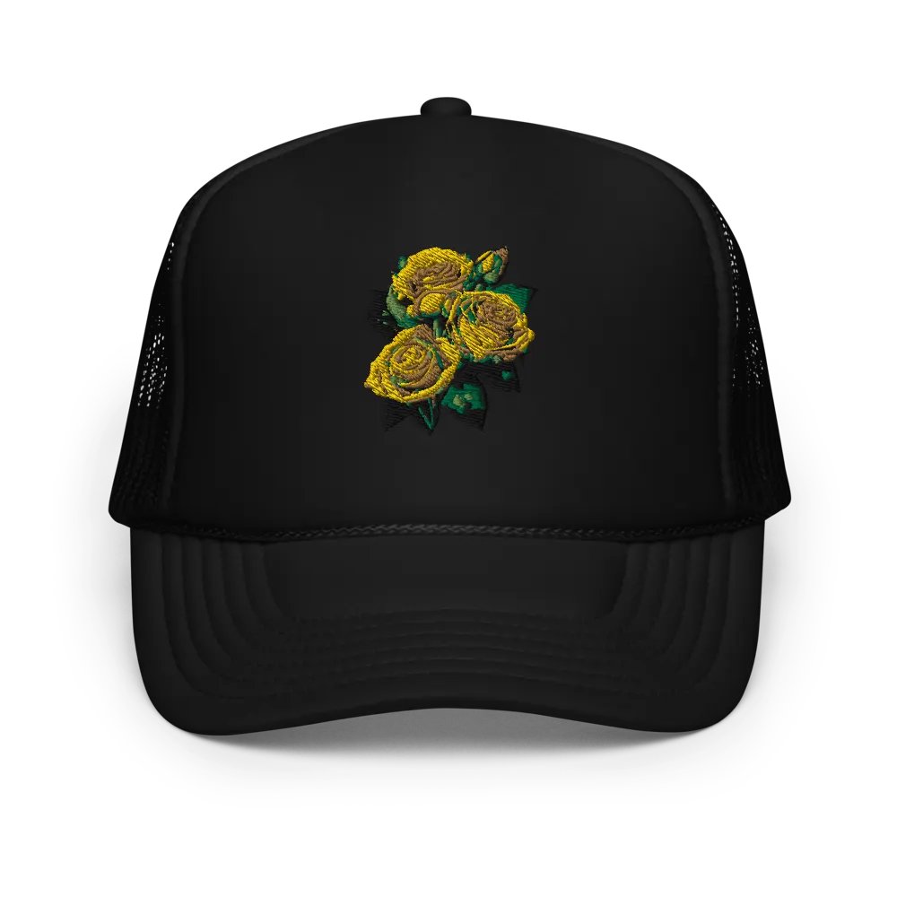 Yellow rose cap product image (1)