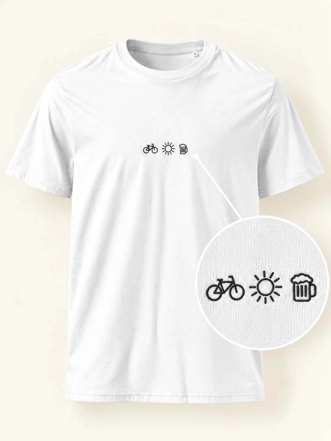 Bikes Sun and Beers Cycling T-Shirt product image (1)