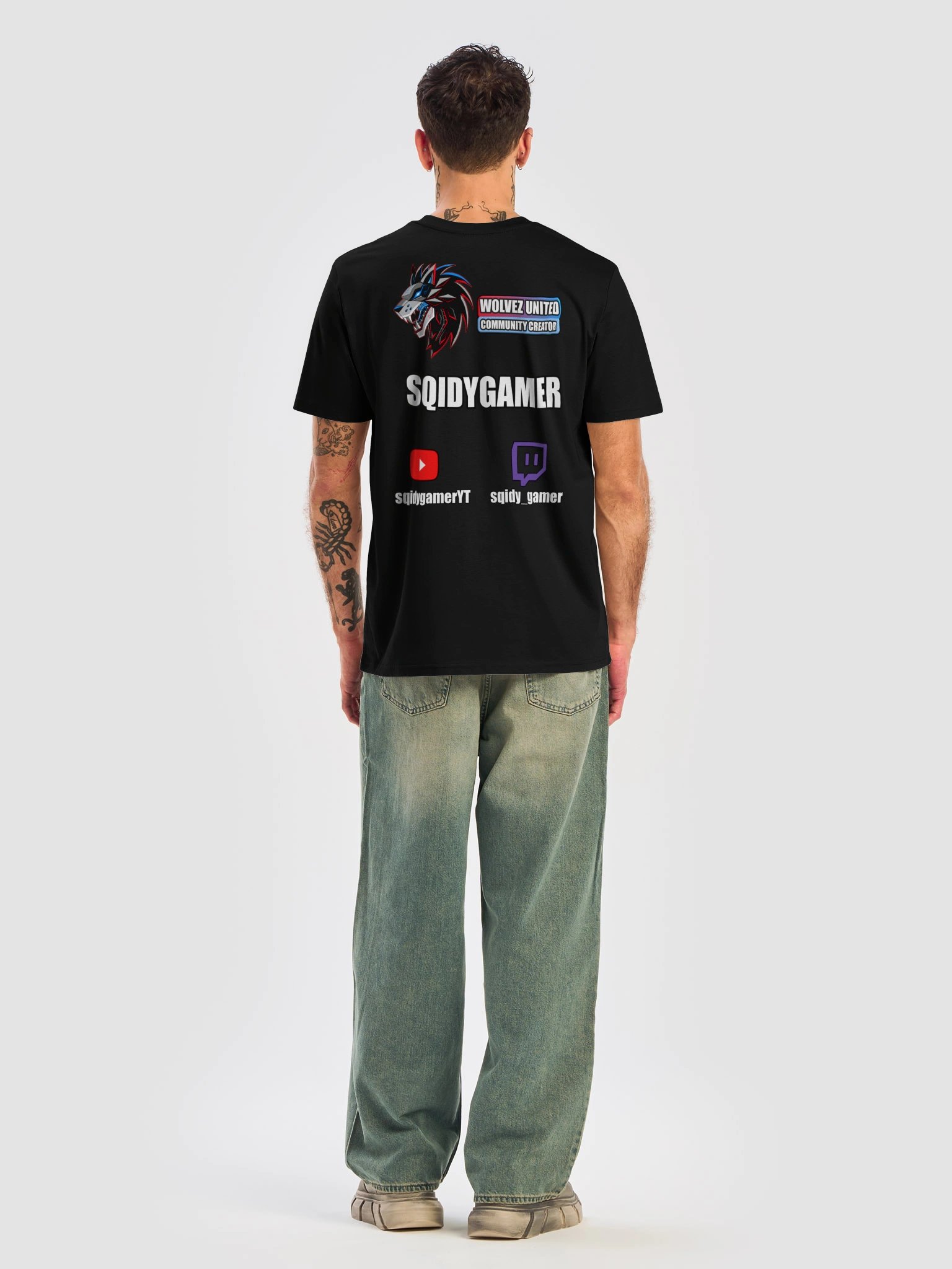Sqidy Gamer x WolvezUnited T-Shirt product image (8)