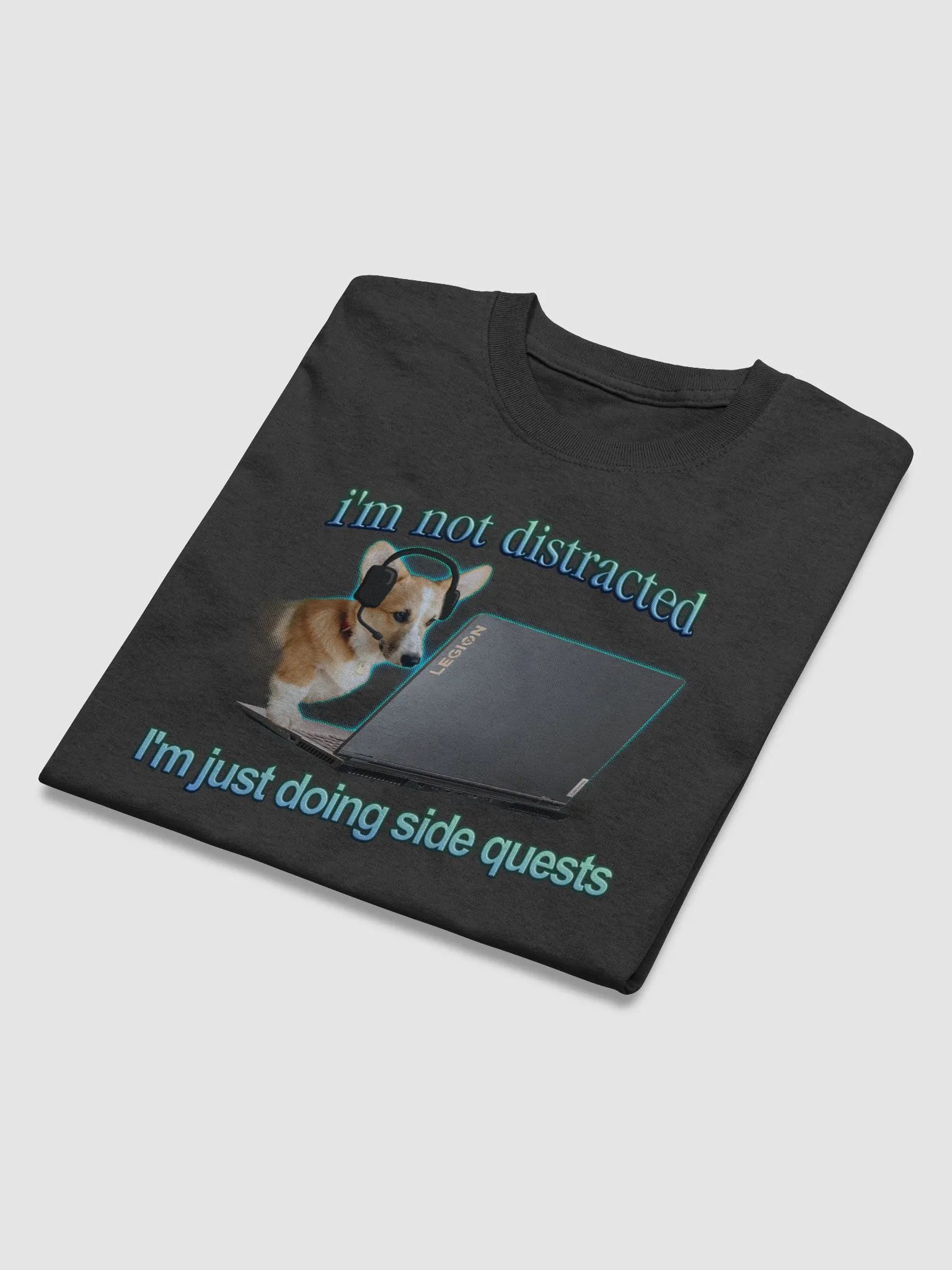 I'm not distracted, I'm just doing side quests T-shirt product image (3)