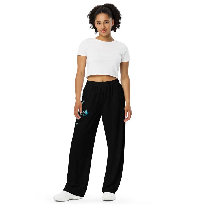 Horse Heartbeat Unisex Wide-Leg Pants product image (1)