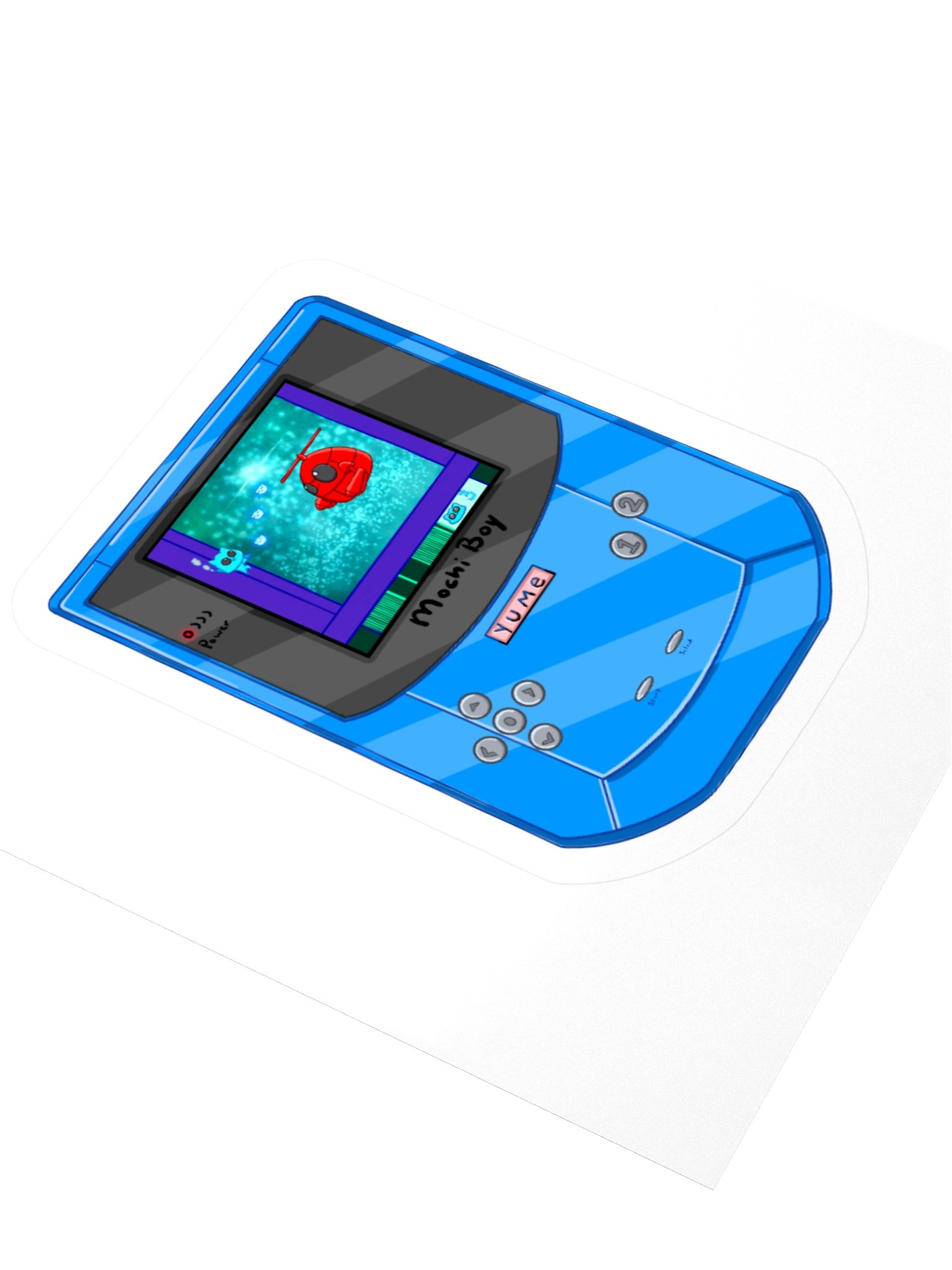 Mochi Boy Blue! Sticker product image (10)