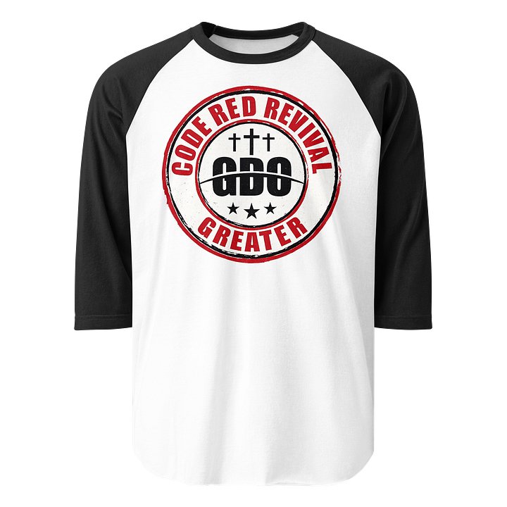 Code Red Greater mid sleeve t-shirt product image (1)