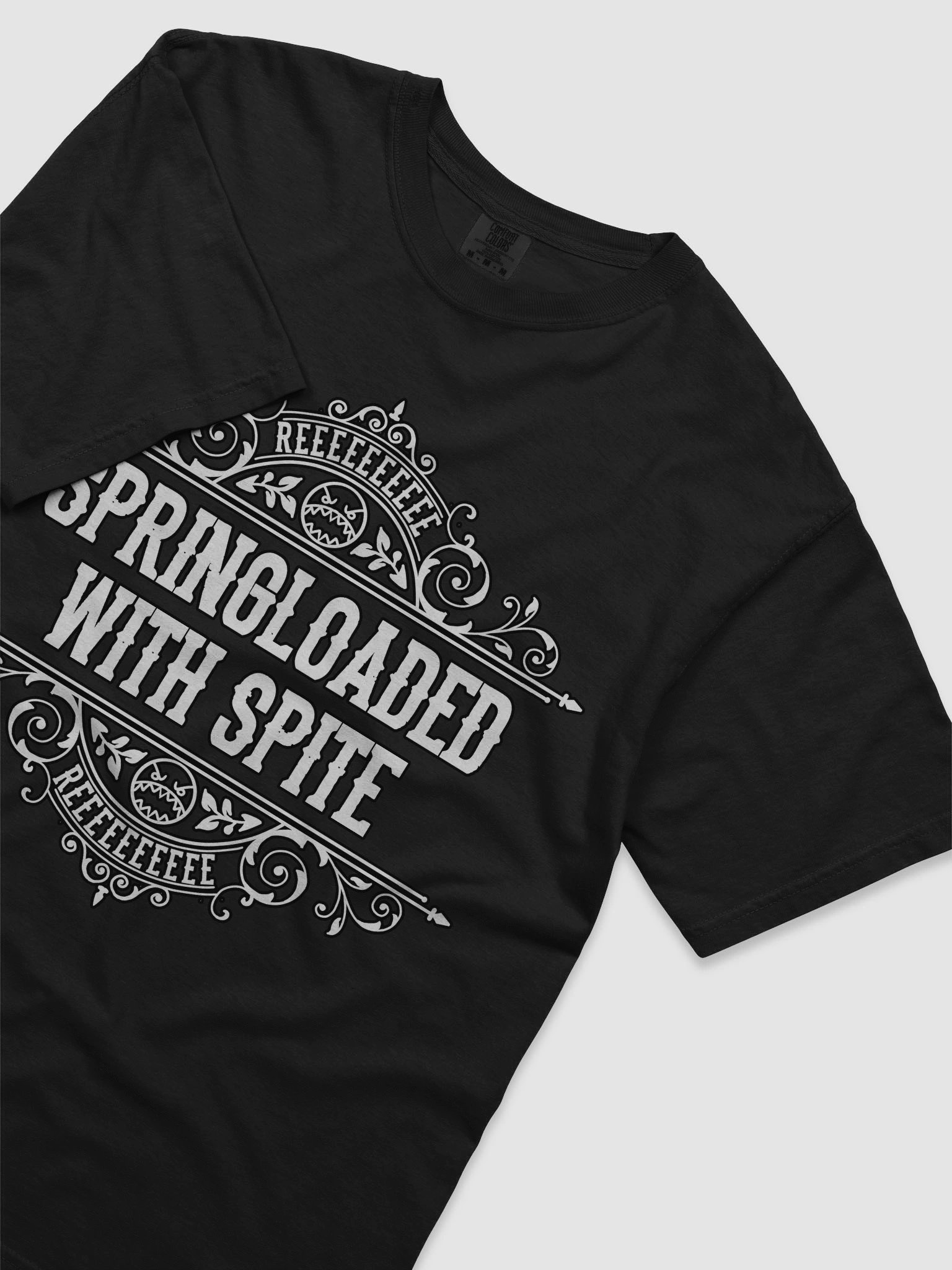 Springloaded with Spite BLACK T-Shirt product image (5)