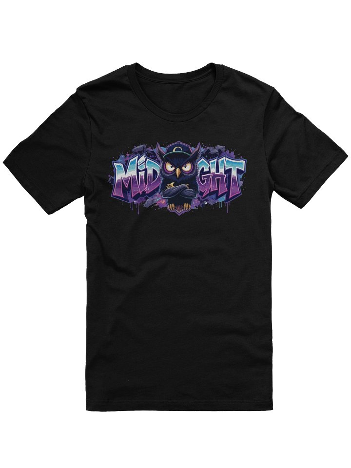 Midnight Owl Urban Tee - Unisex T-Shirt – Premium Printed T-Shirt for Everyday Casual & Streetwear product image (1)