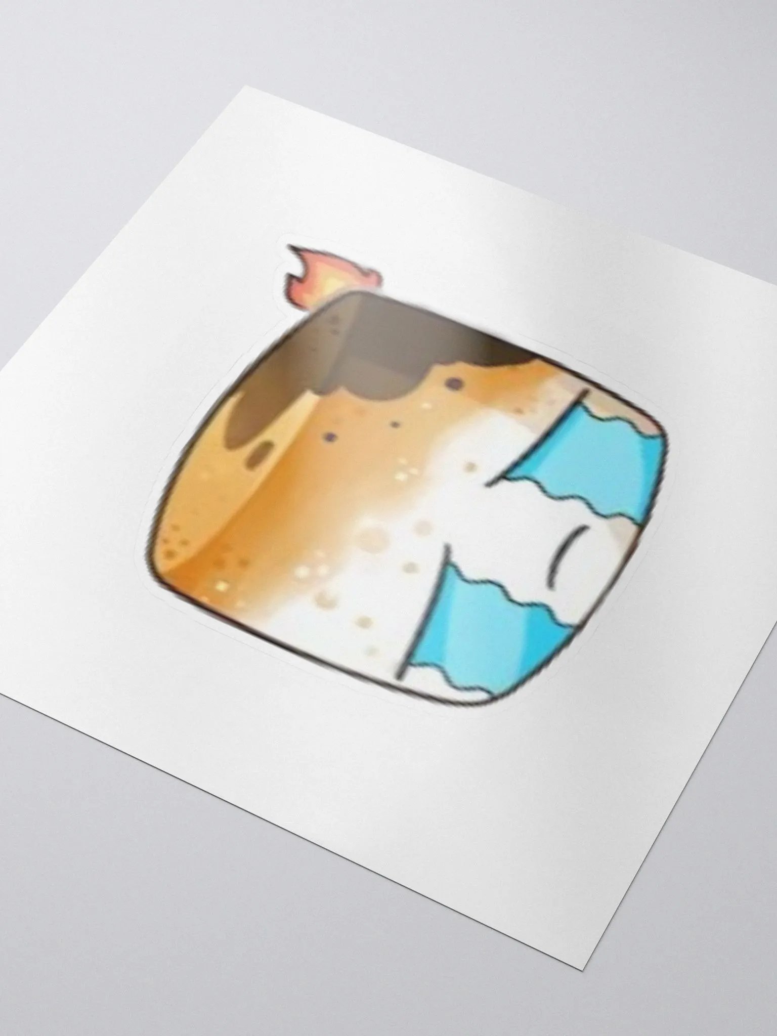 Crying Marshmallow Sticker product image (3)