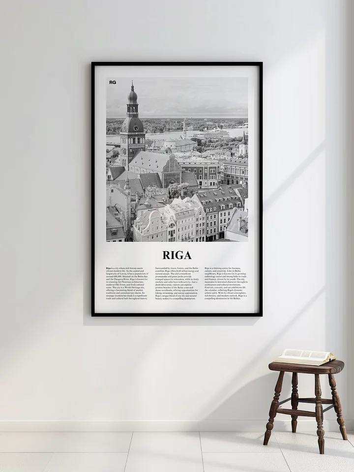 Riga 01 Newspaper Poster product image (2)